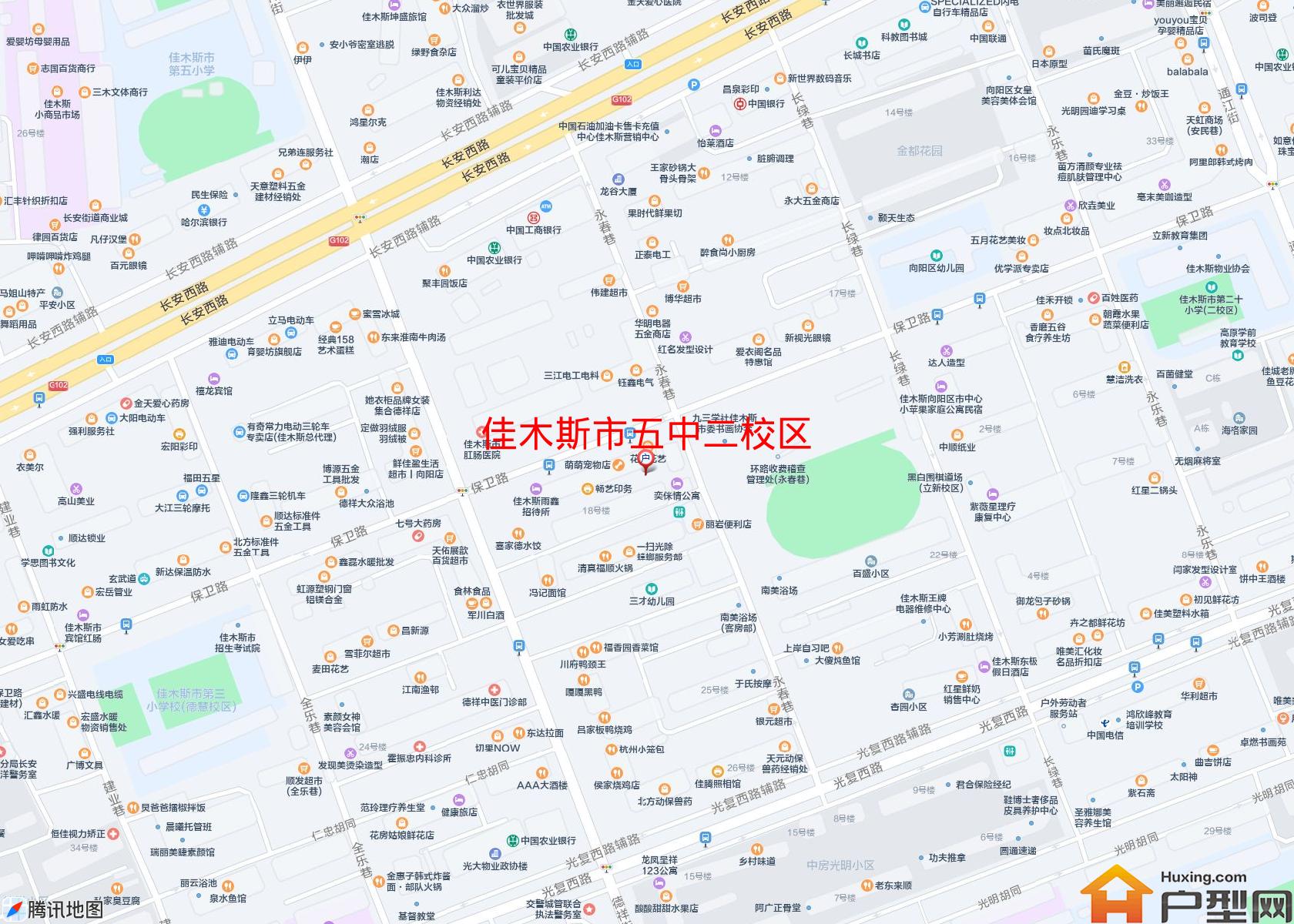 五中二校区小区 - 户型网