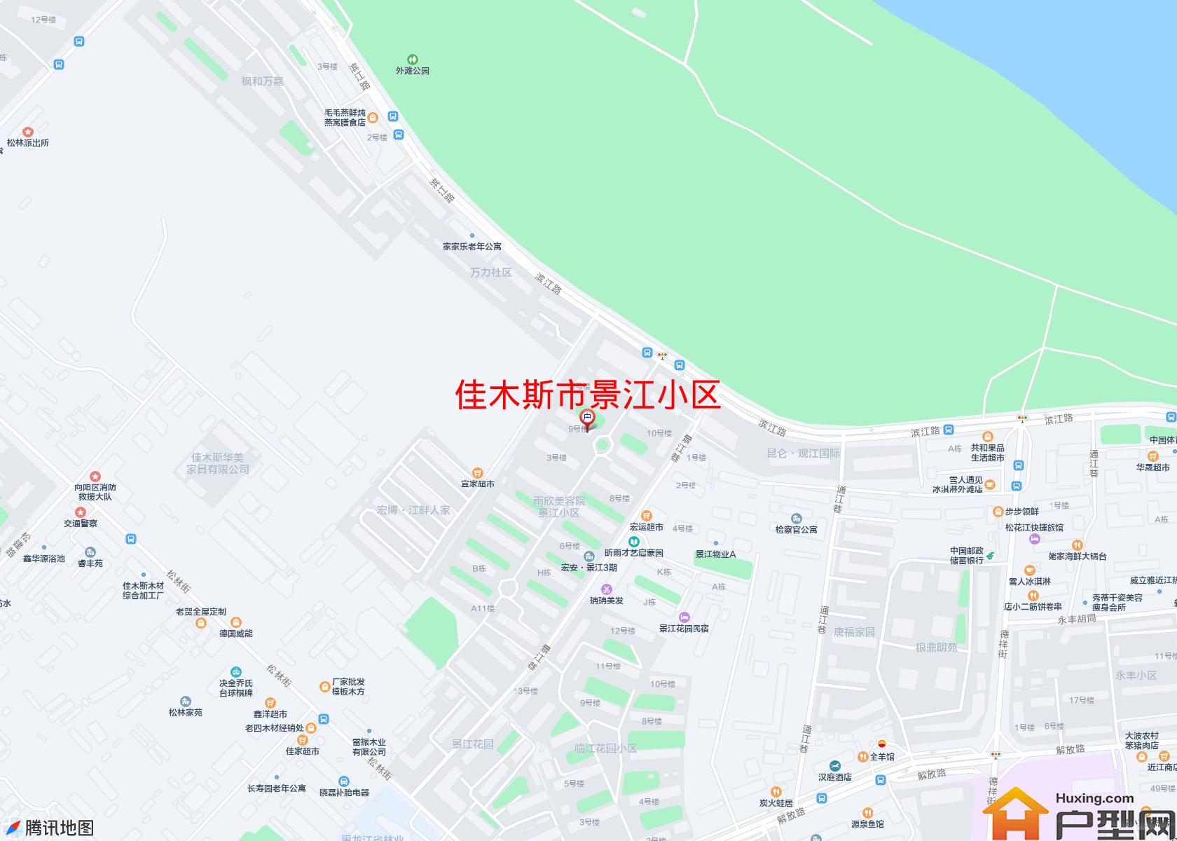 景江小区小区 - 户型网