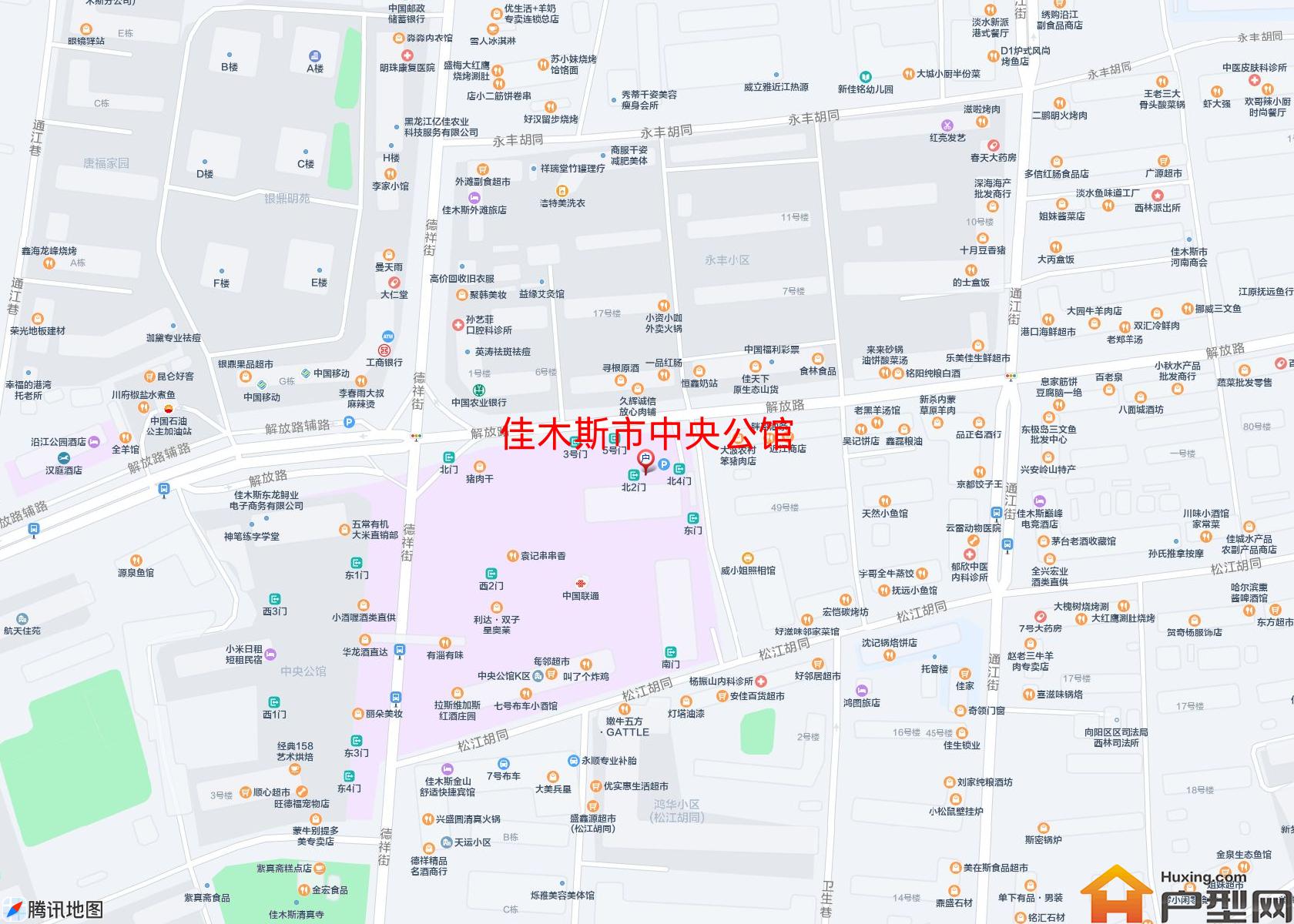 中央公馆小区 - 户型网