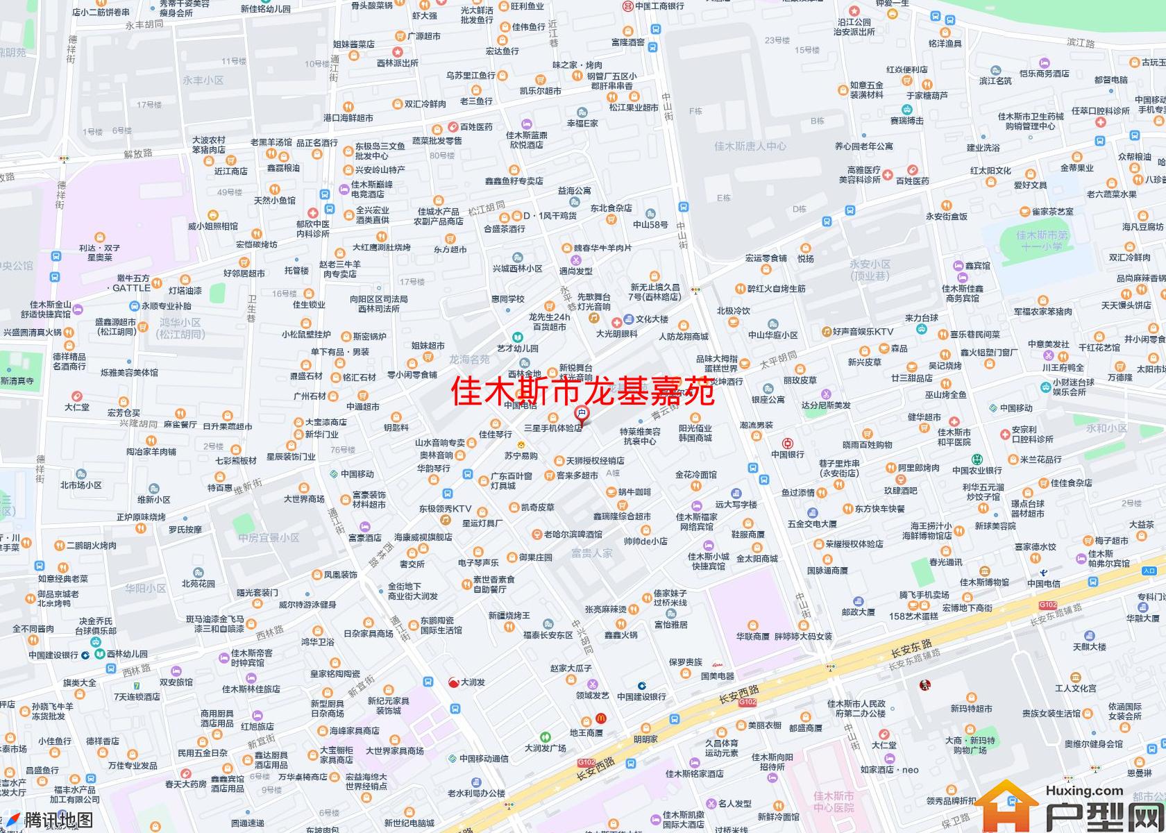 龙基嘉苑小区 - 户型网