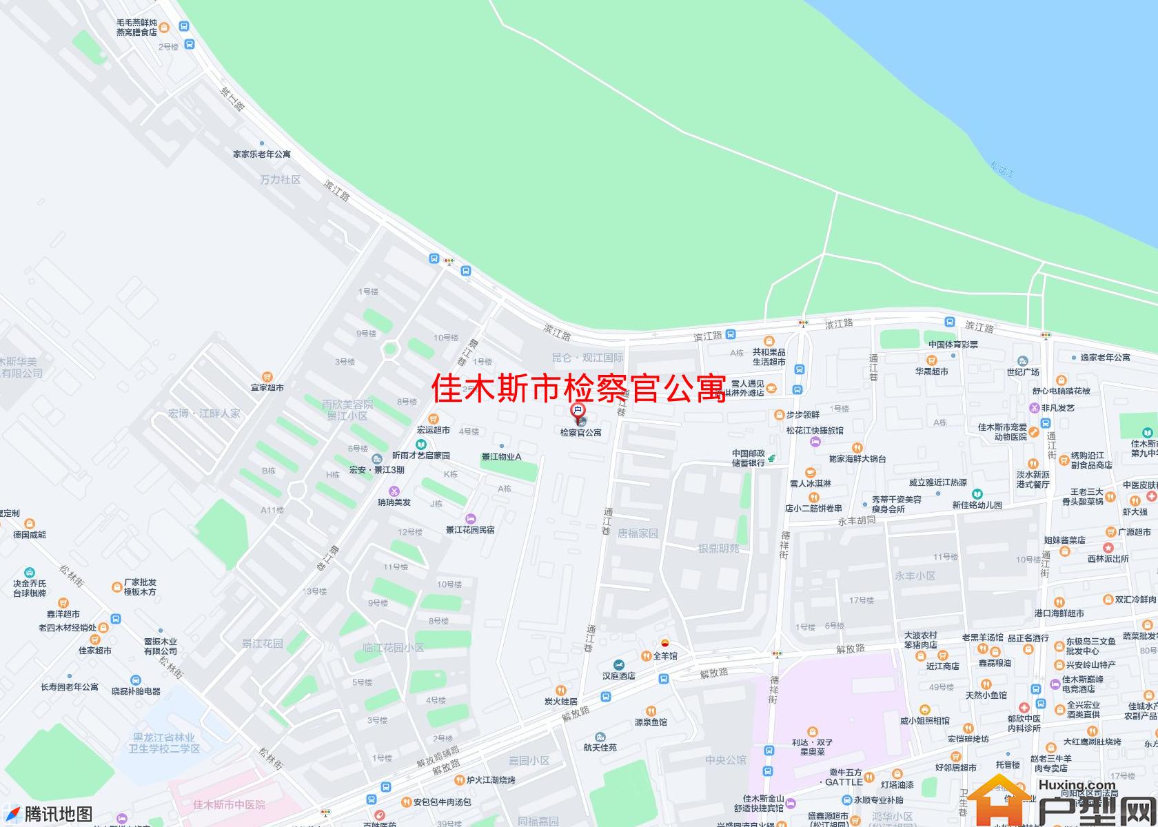 检察官公寓小区 - 户型网