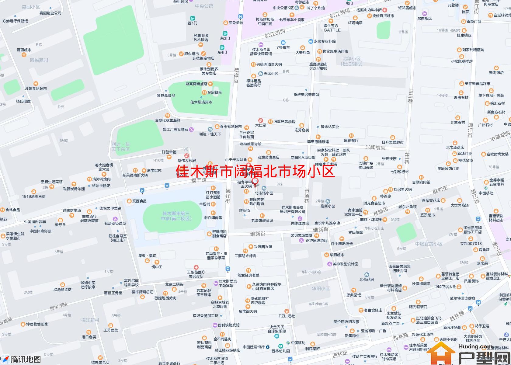 阔福北市场小区小区 - 户型网