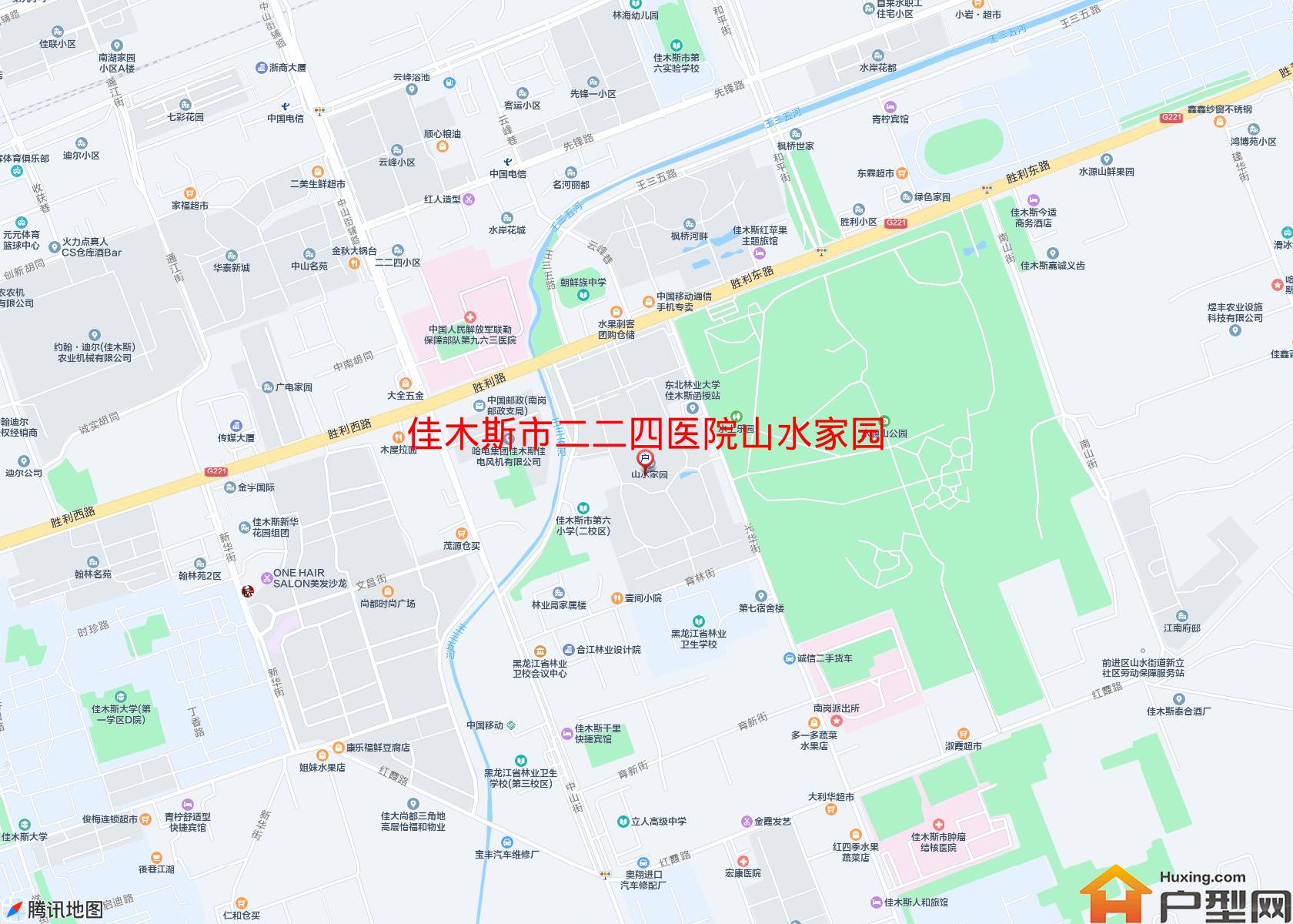 二二四医院山水家园小区 - 户型网