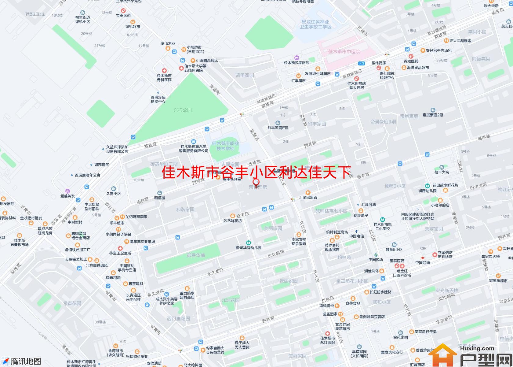 谷丰小区利达佳天下小区 - 户型网