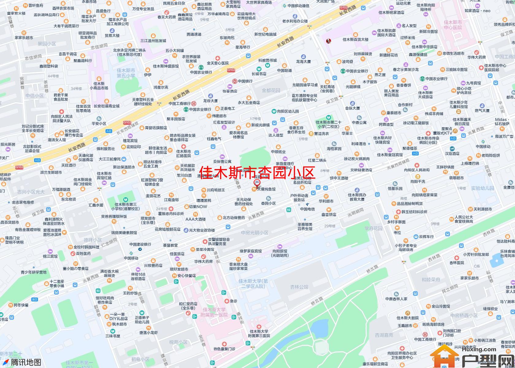 杏园小区小区 - 户型网