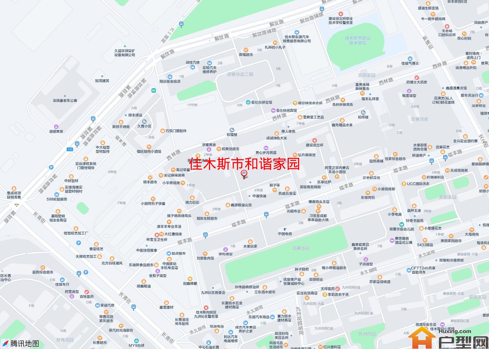 和谐家园小区 - 户型网