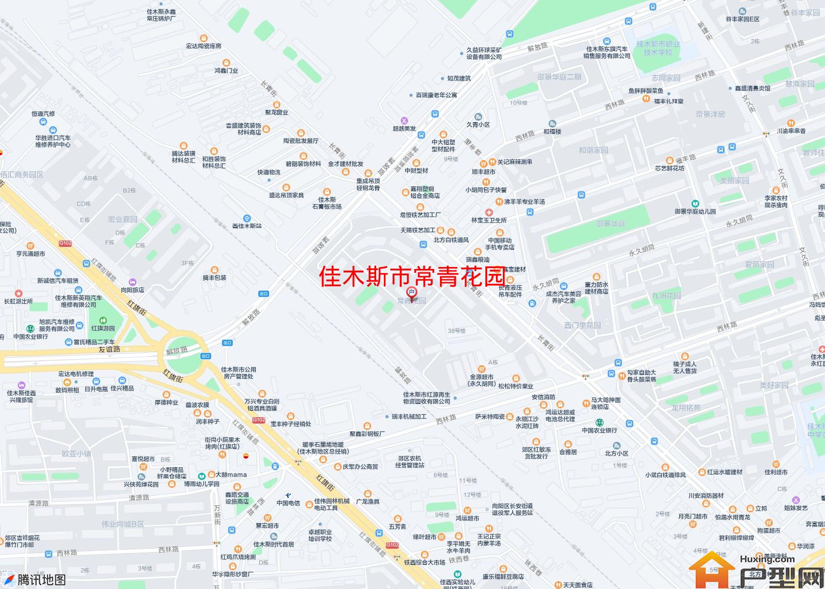 常青花园小区 - 户型网