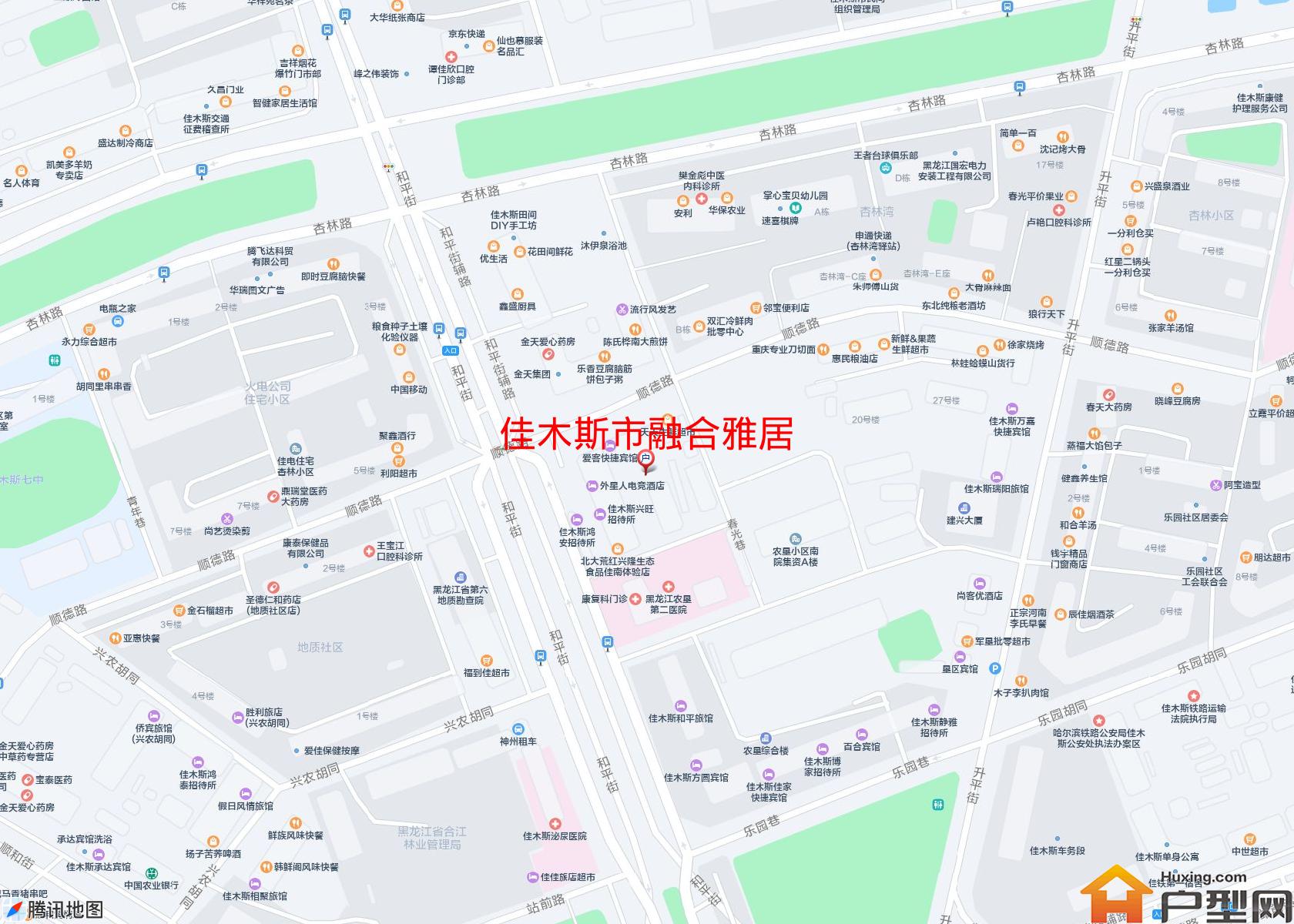 融合雅居小区 - 户型网