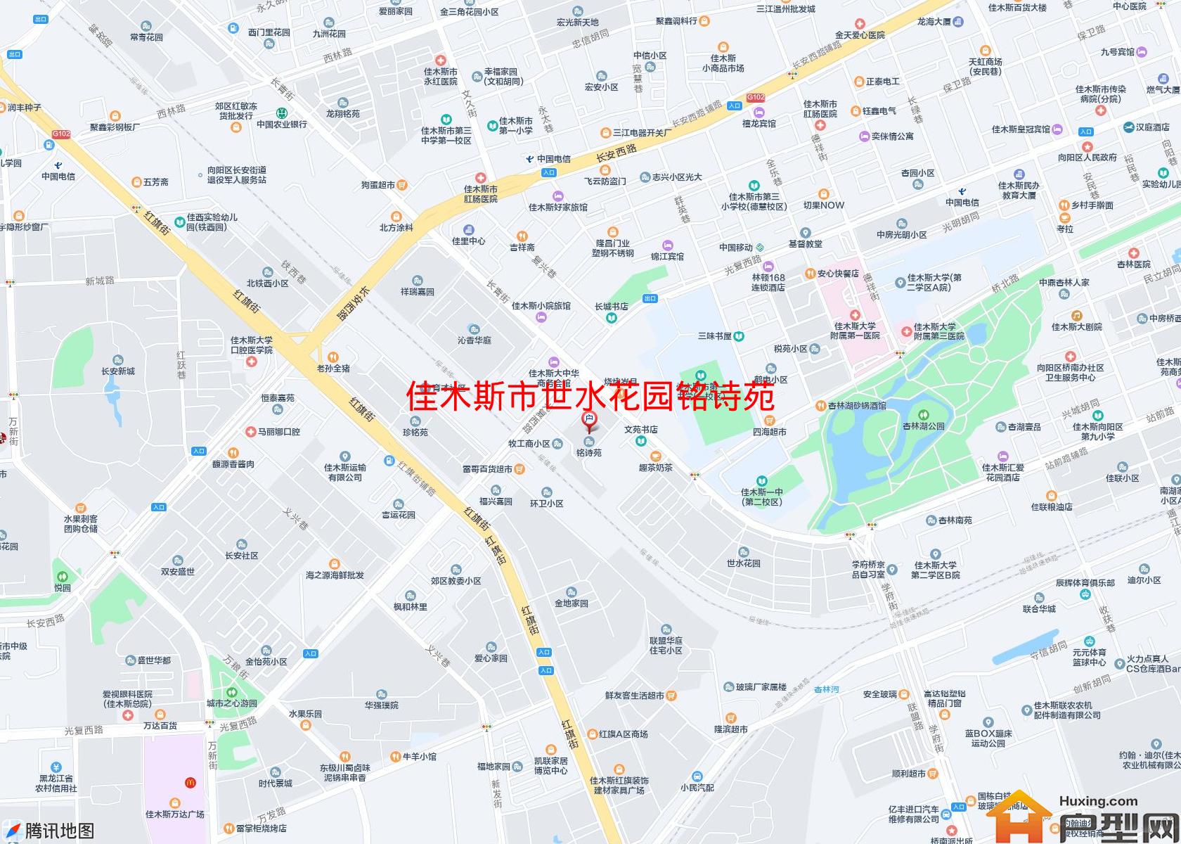世水花园铭诗苑小区 - 户型网