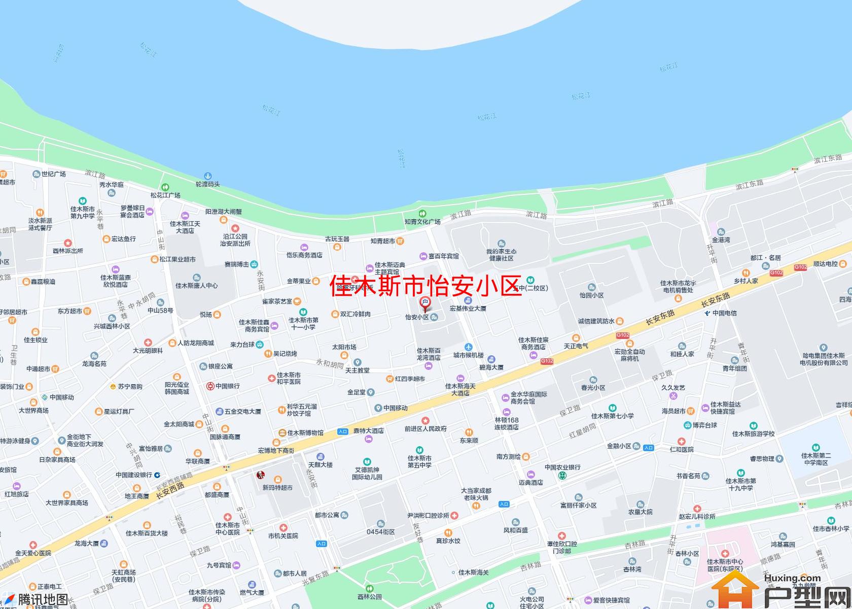 怡安小区小区 - 户型网