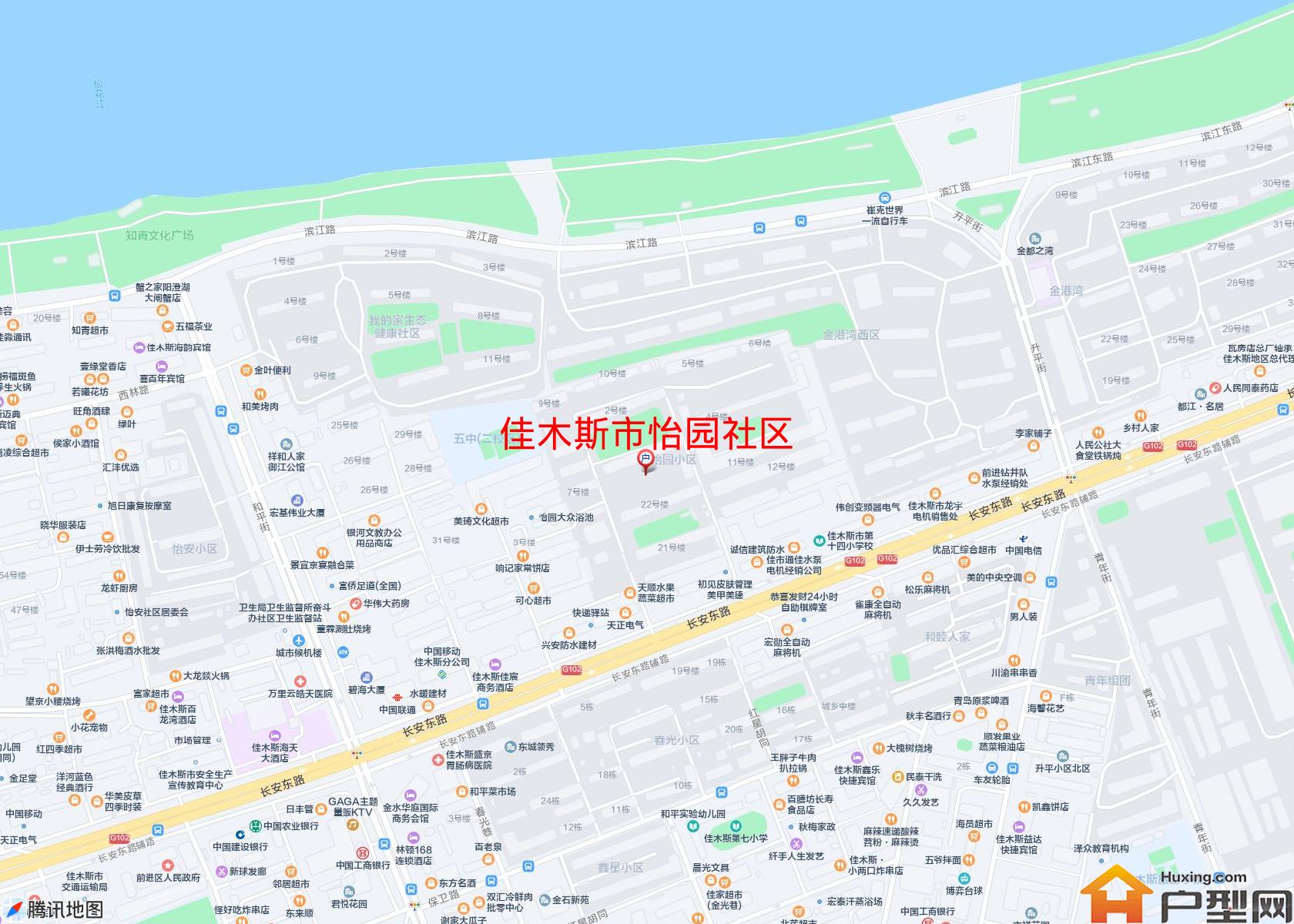 怡园社区小区 - 户型网