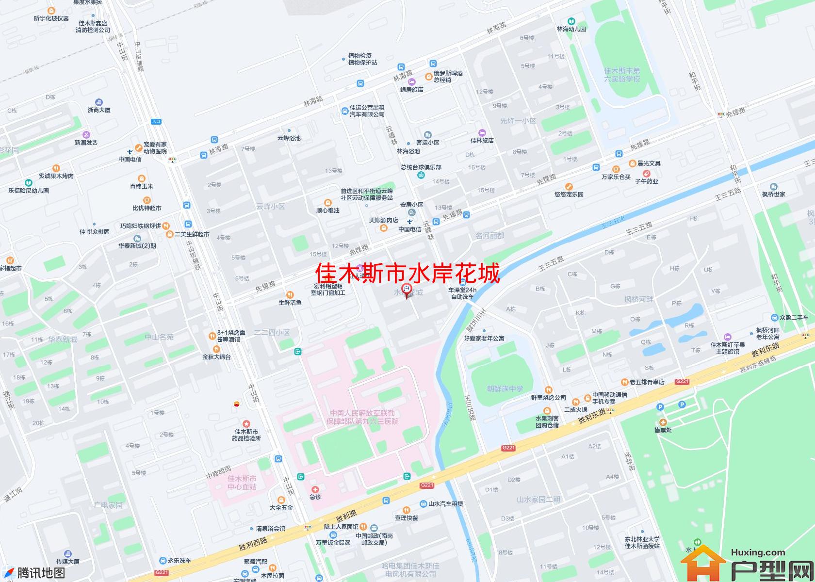 水岸花城小区 - 户型网