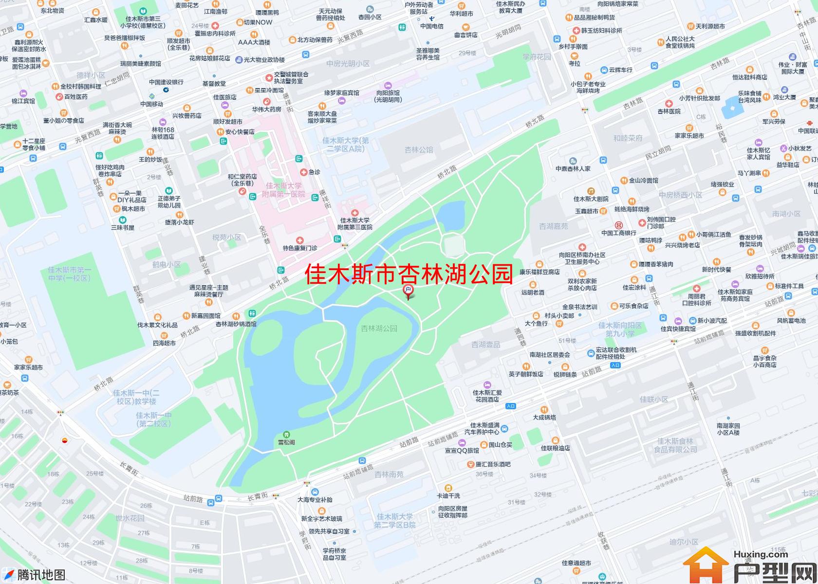 杏林湖公园小区 - 户型网