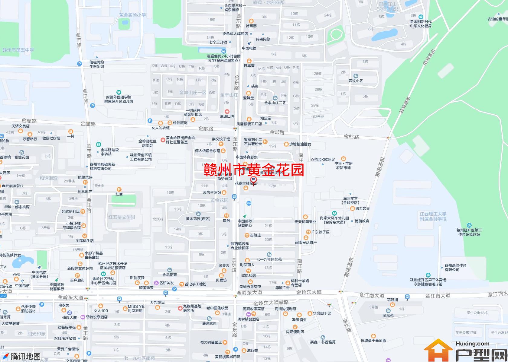 黄金花园小区 - 户型网