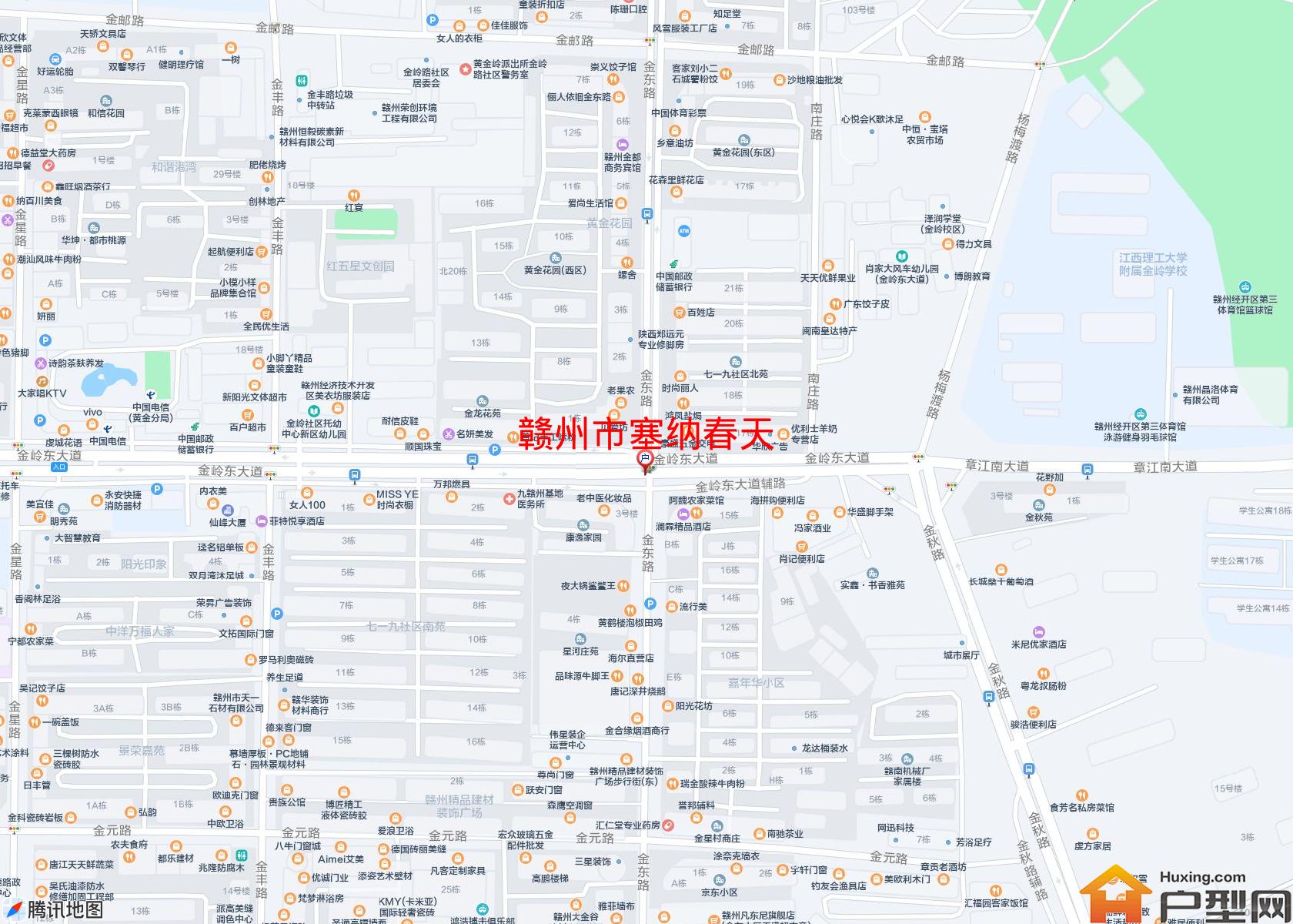 塞纳春天小区 - 户型网