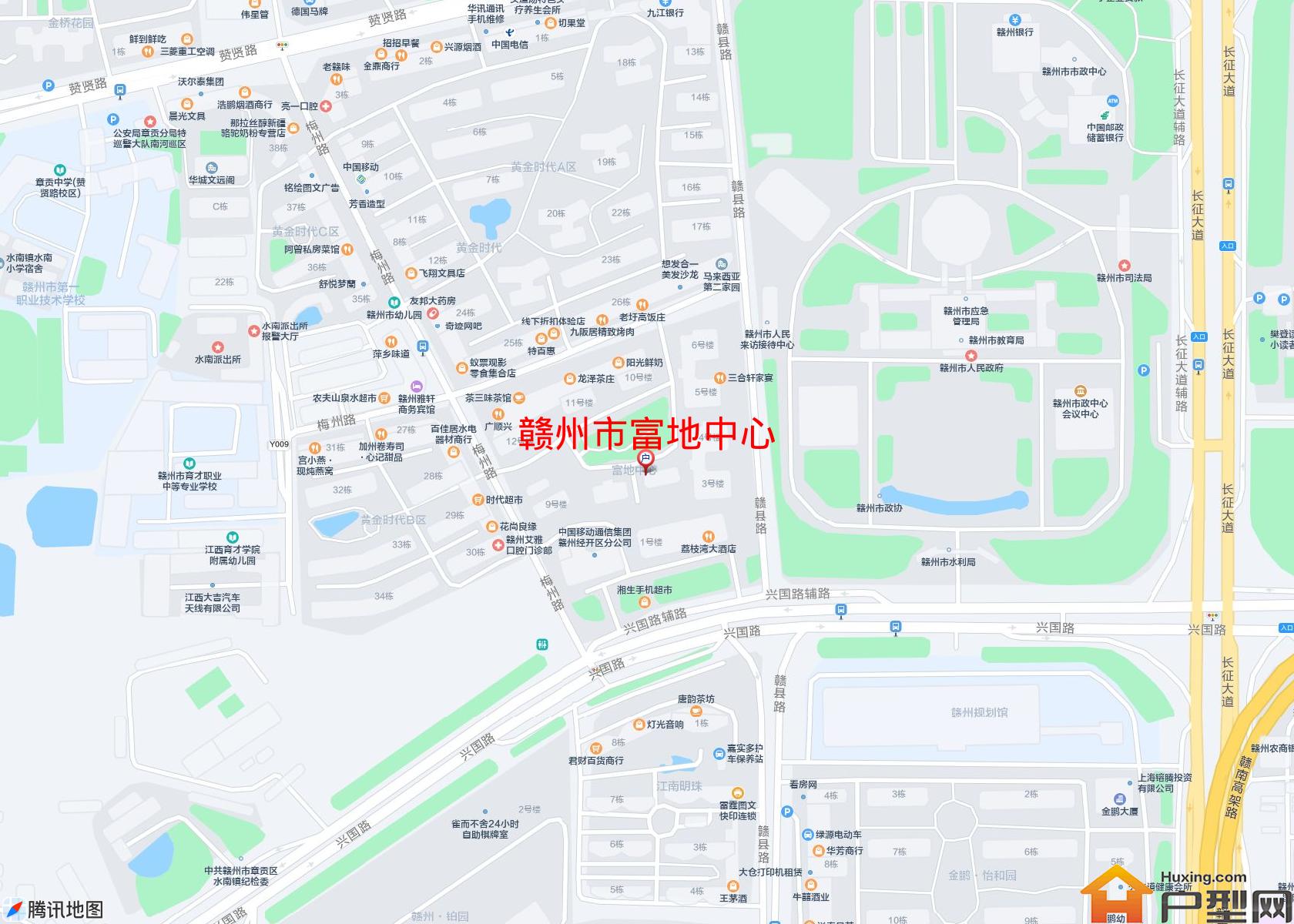 富地中心小区 - 户型网