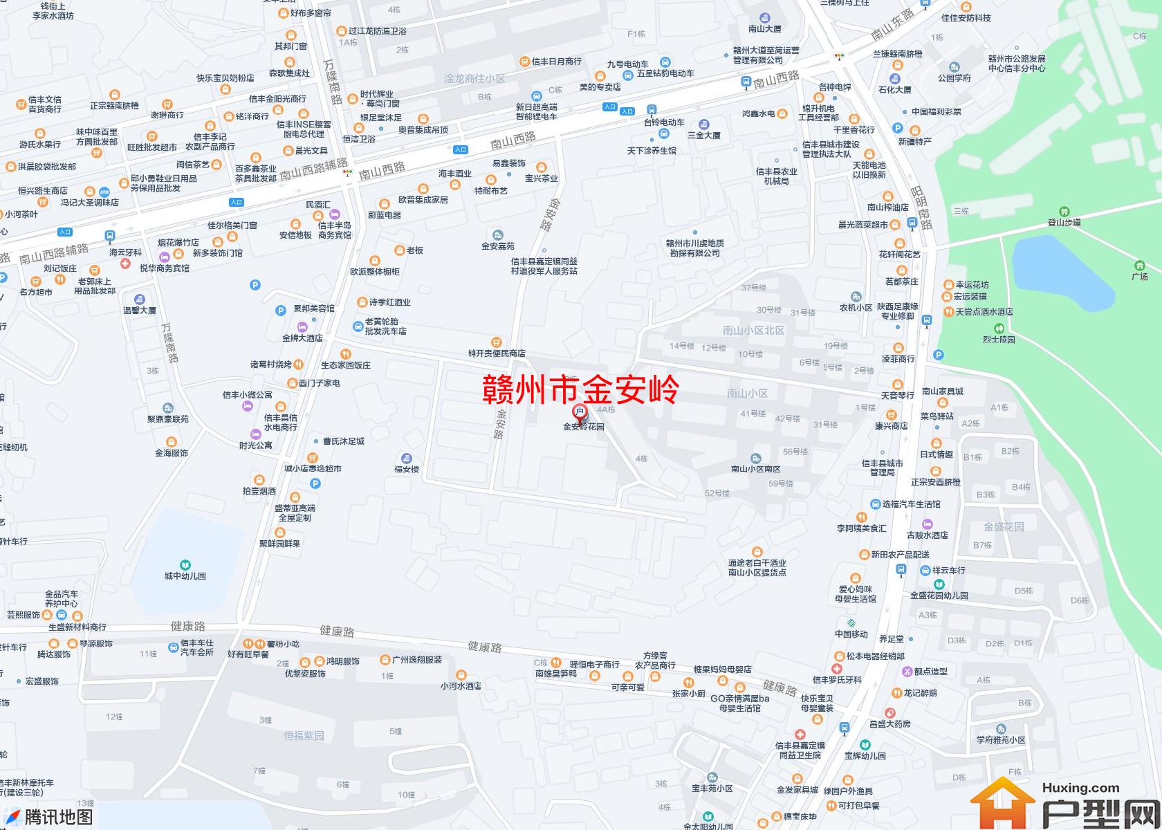 金安岭小区 - 户型网