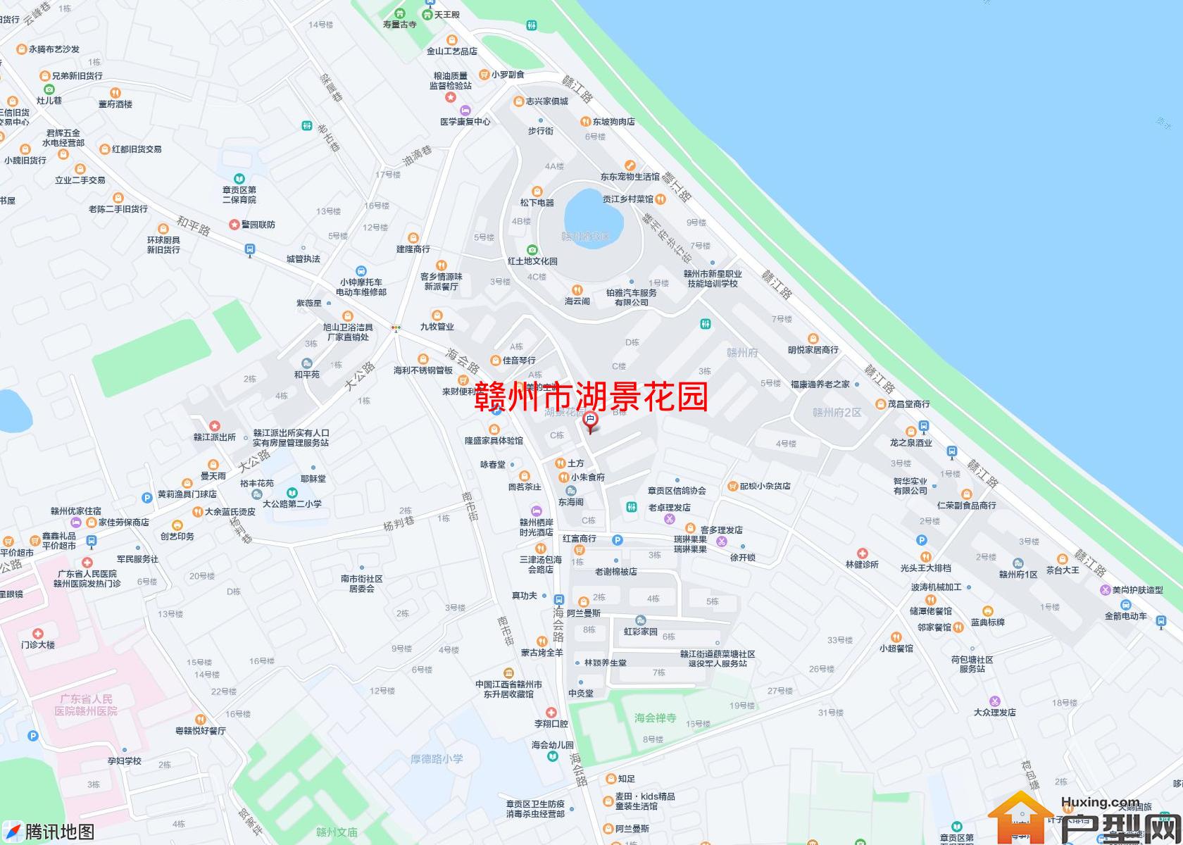 湖景花园小区 - 户型网