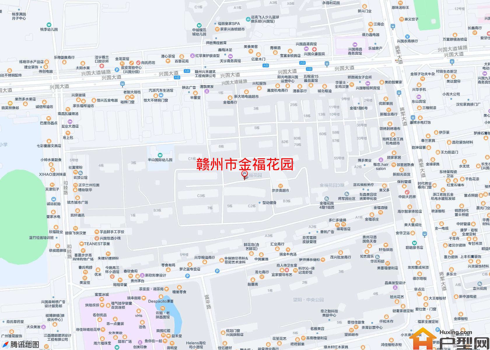 金福花园小区 - 户型网