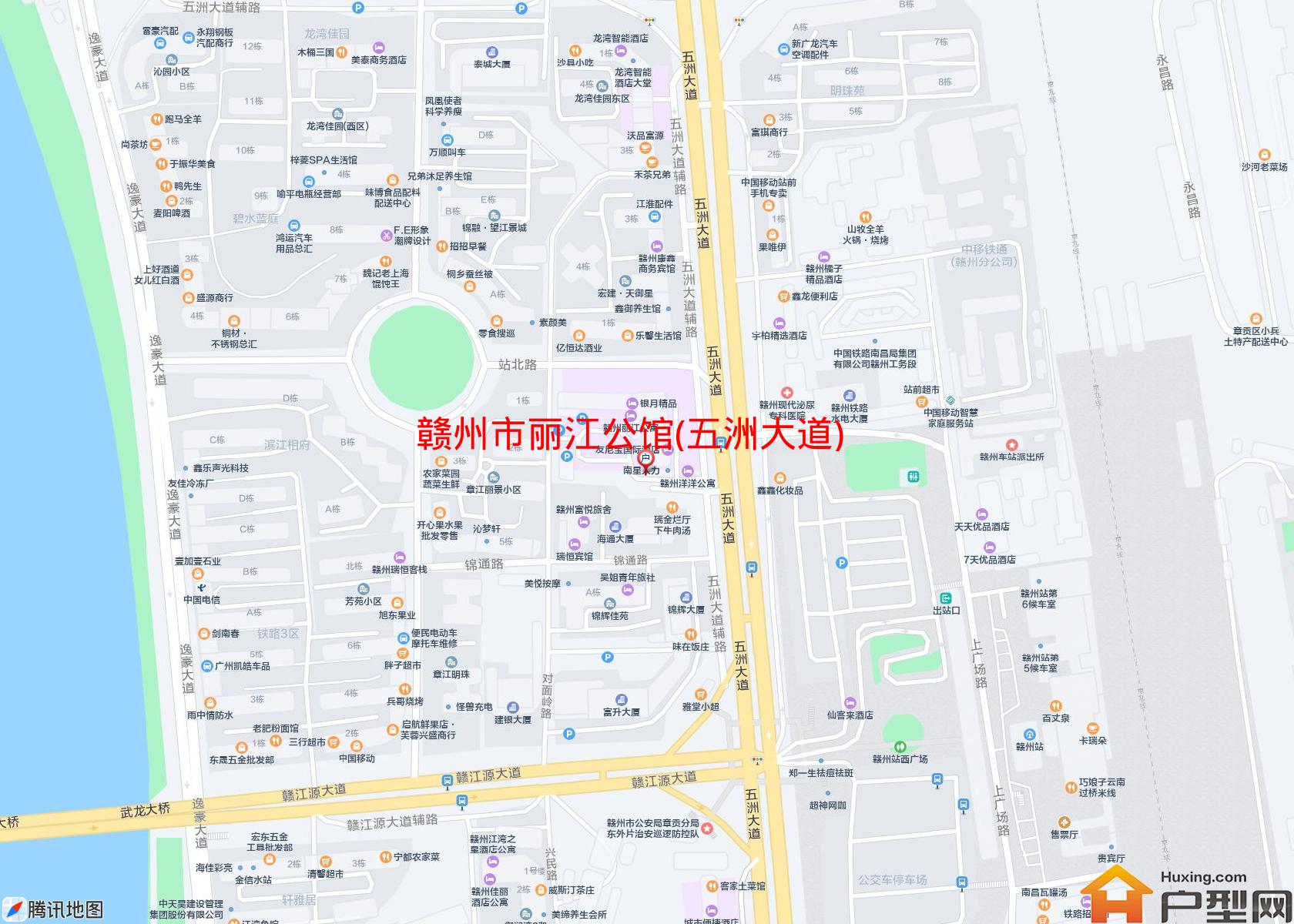 丽江公馆(五洲大道)小区 - 户型网
