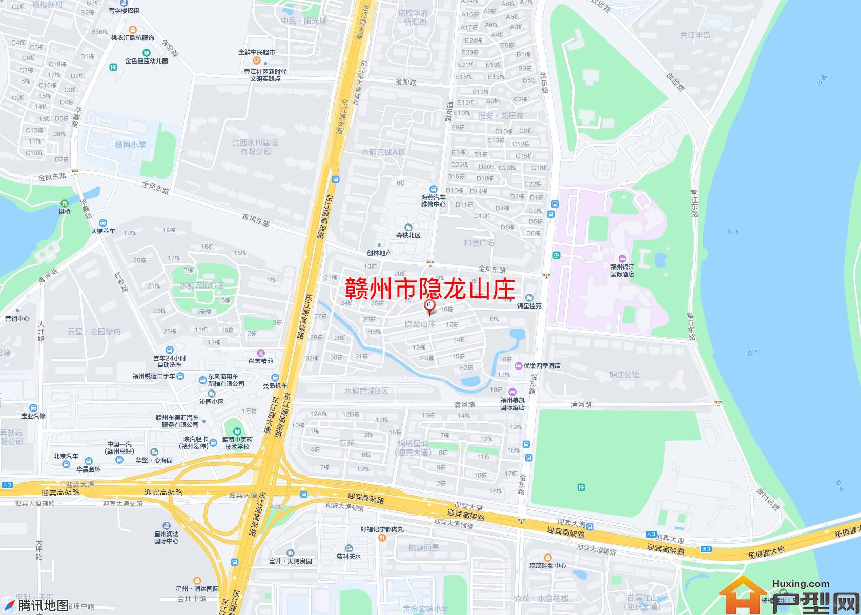 隐龙山庄小区 - 户型网