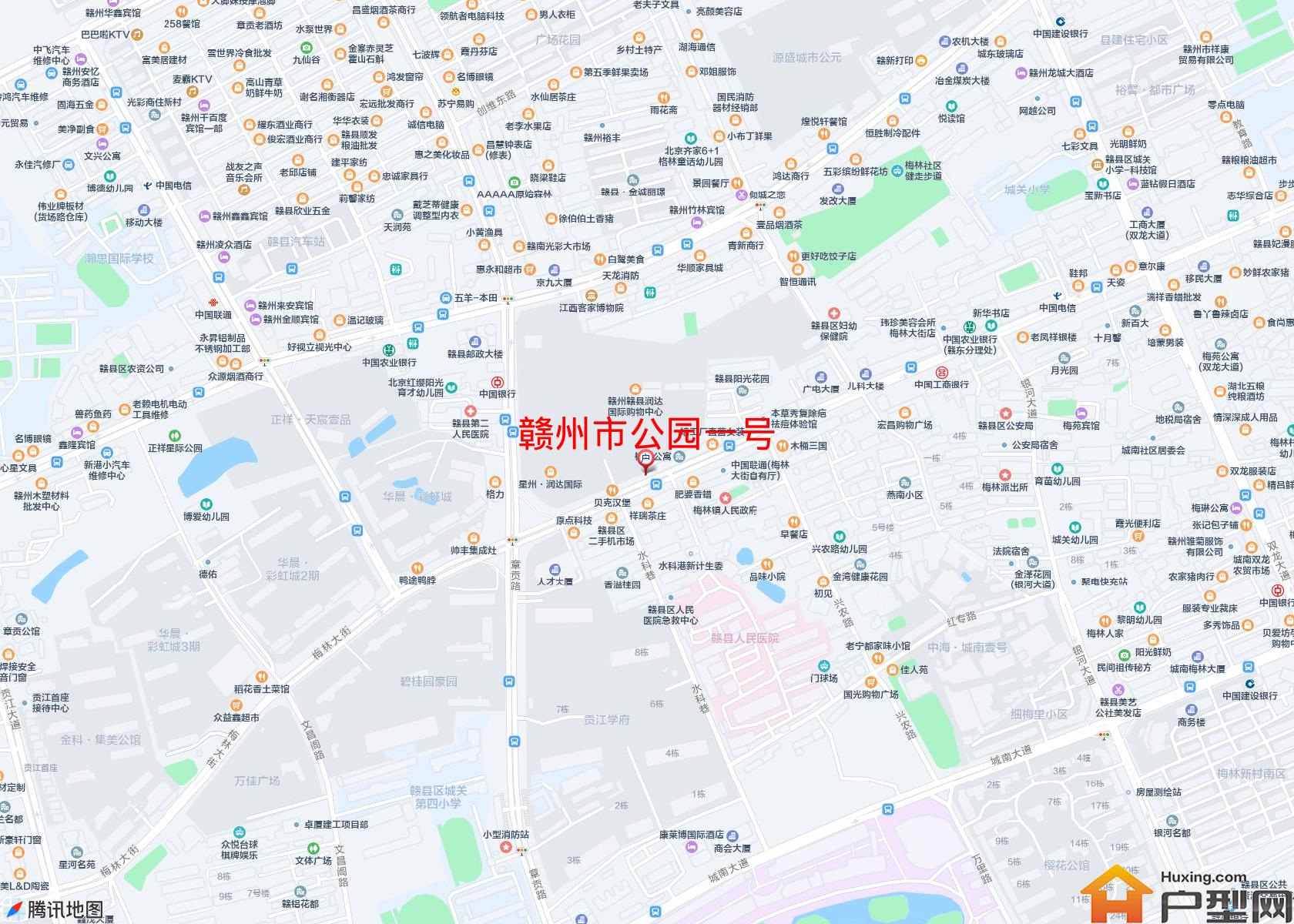 公园一号小区 - 户型网