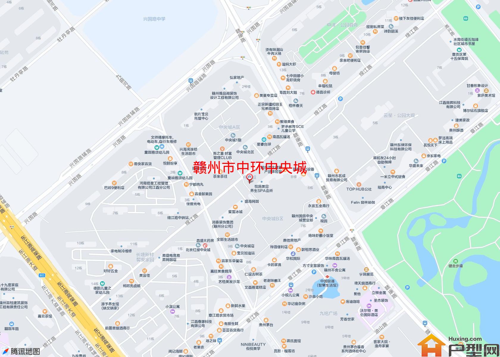 中环中央城小区 - 户型网