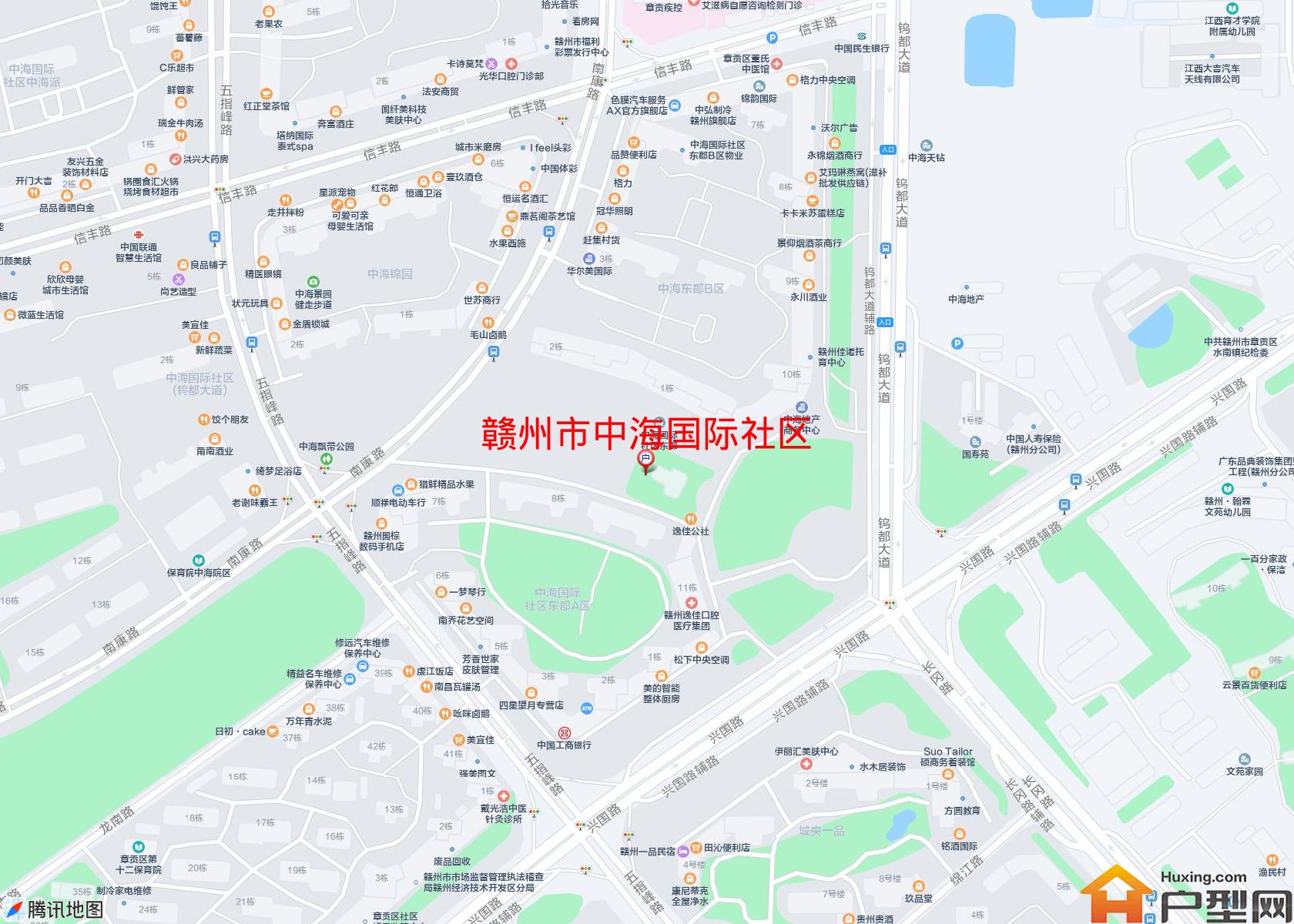 中海国际社区小区 - 户型网