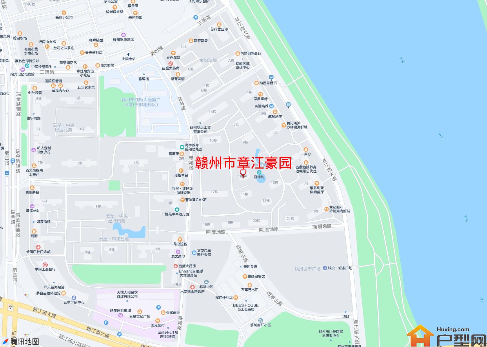 章江豪园小区 - 户型网