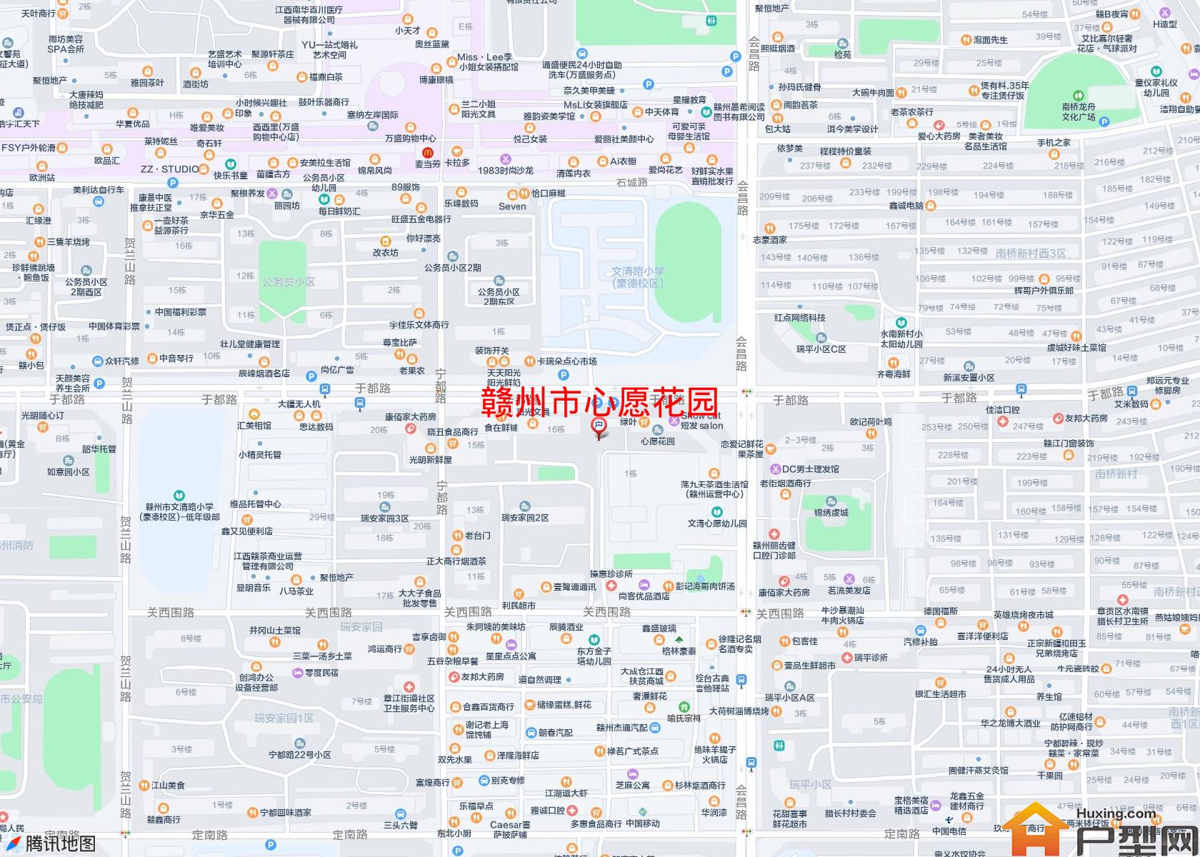 心愿花园小区 - 户型网