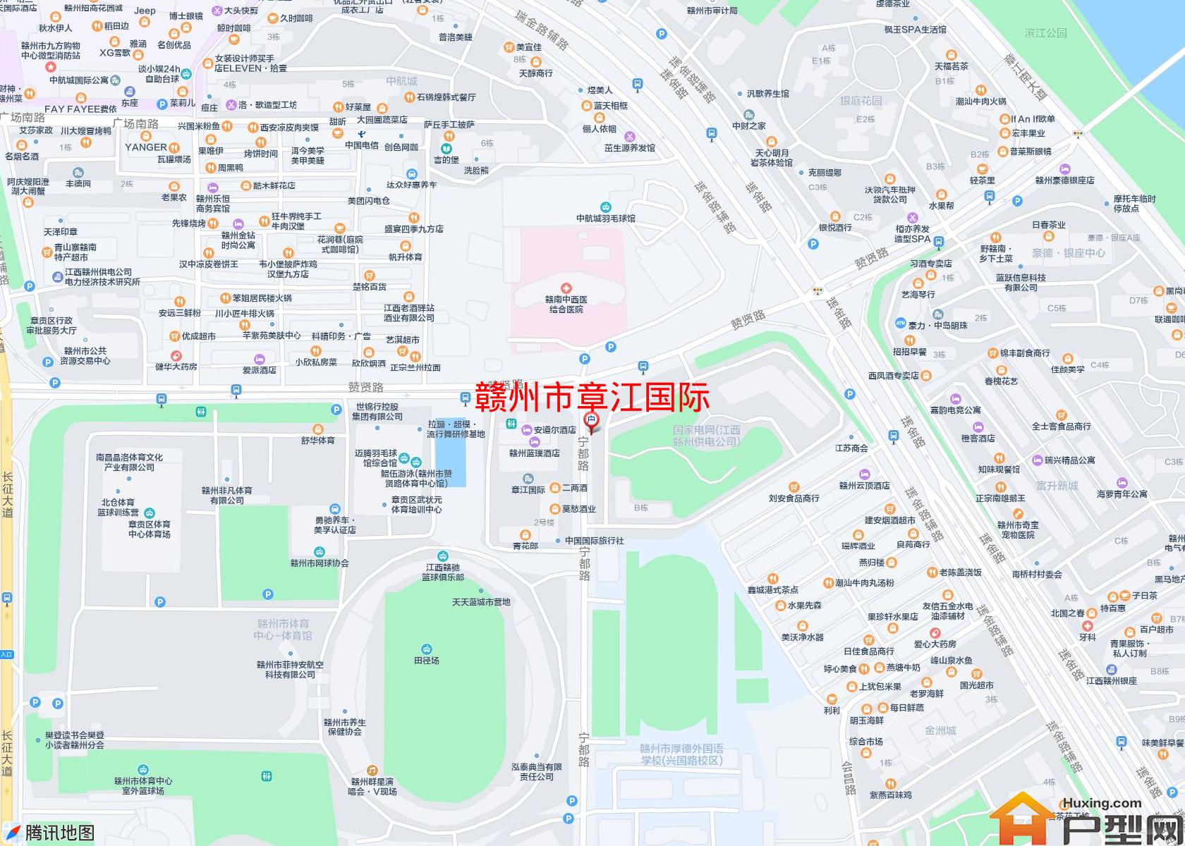 章江国际小区 - 户型网