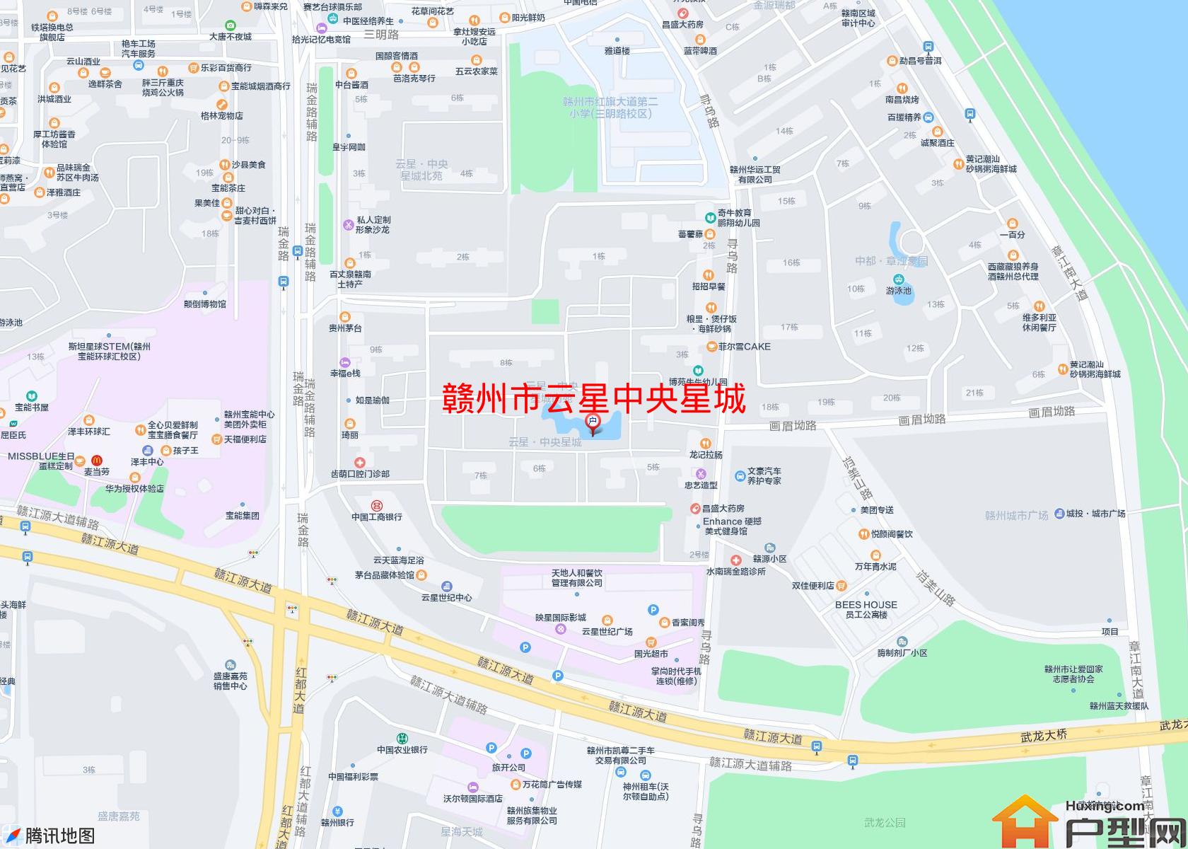 云星中央星城小区 - 户型网