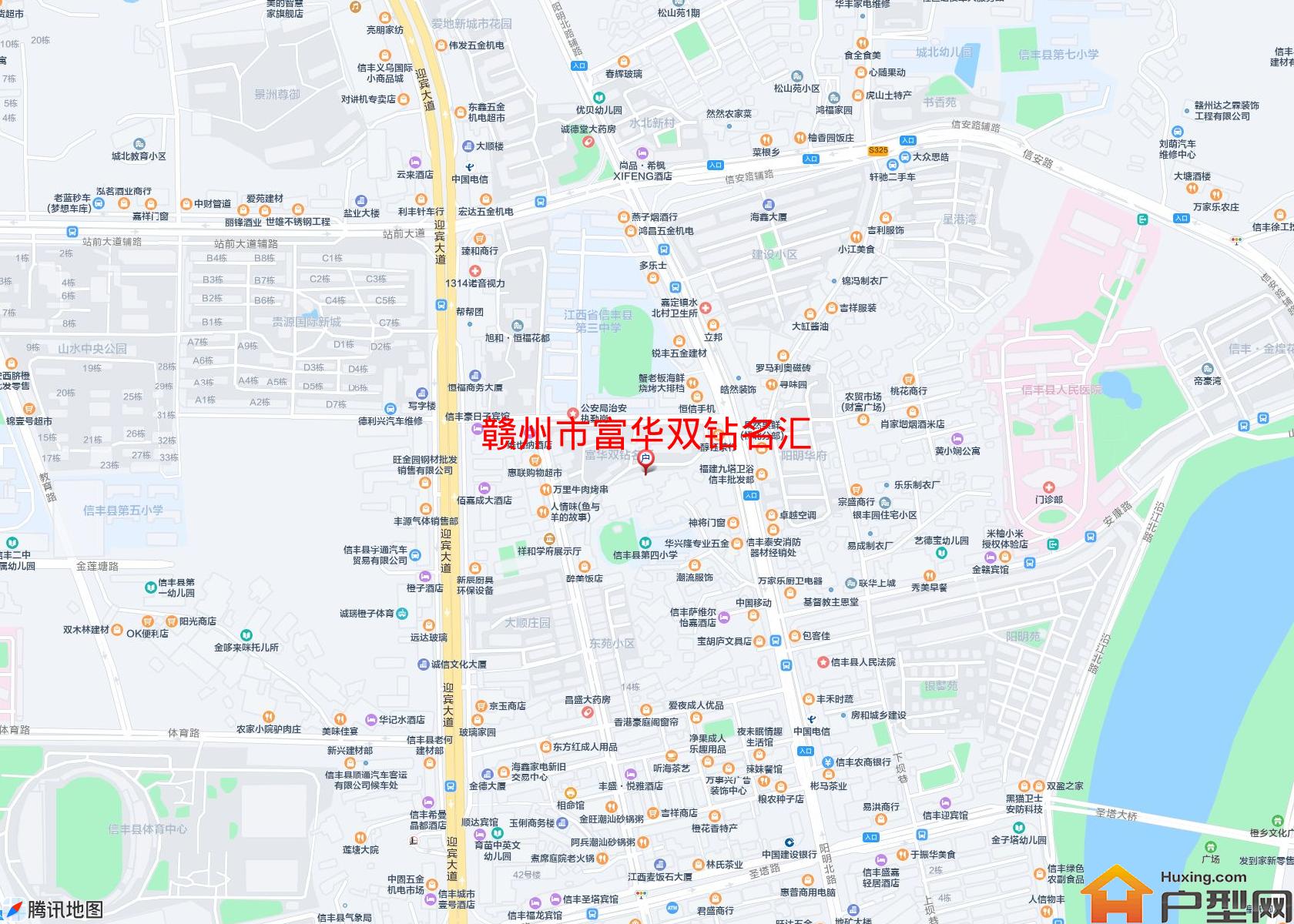 富华双钻名汇小区 - 户型网