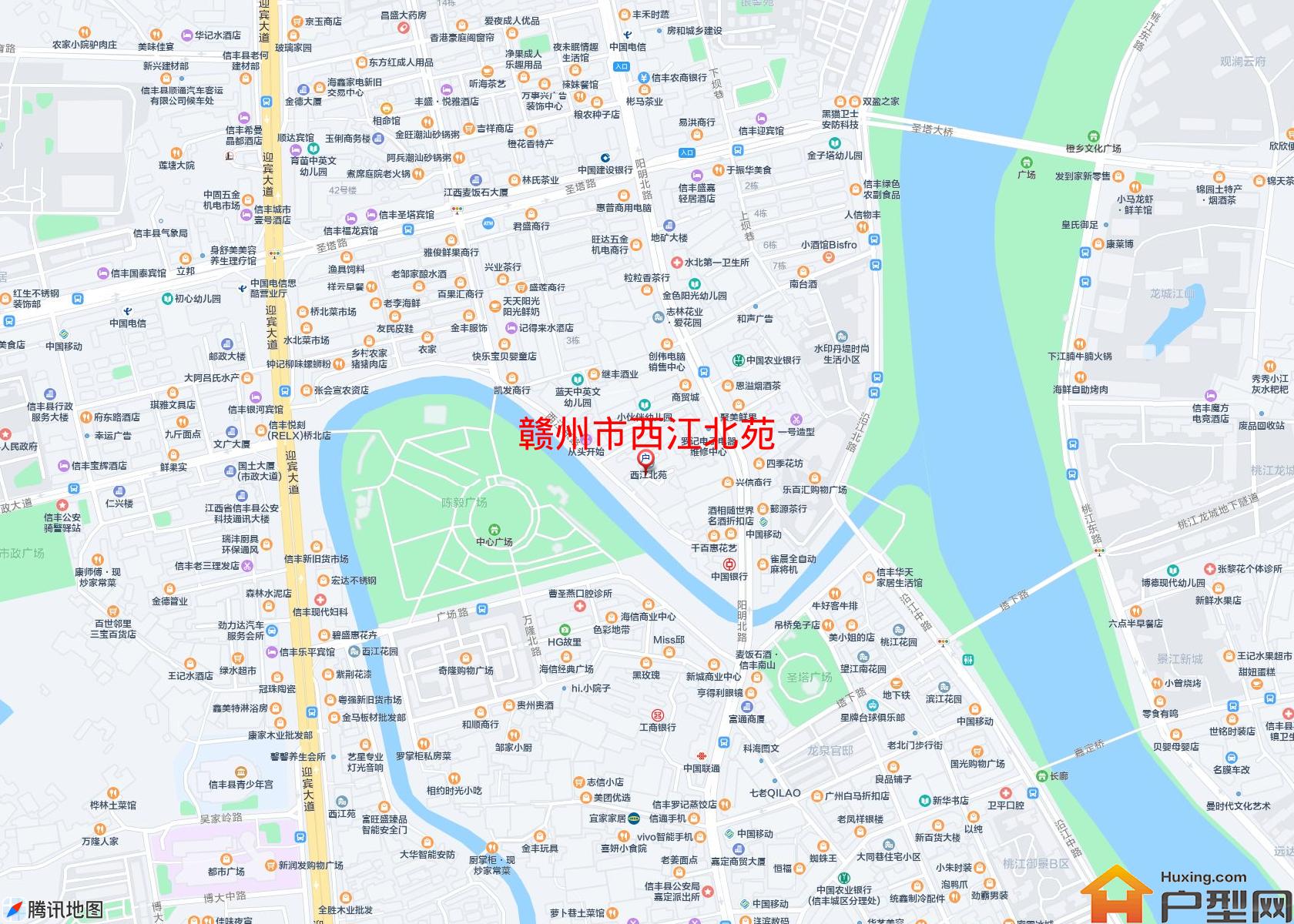 西江北苑小区 - 户型网