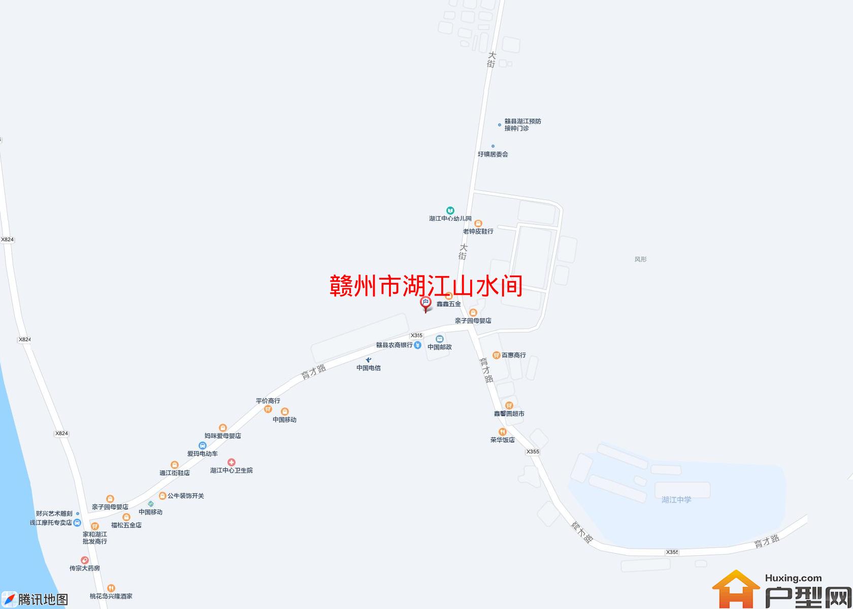 湖江山水间小区 - 户型网