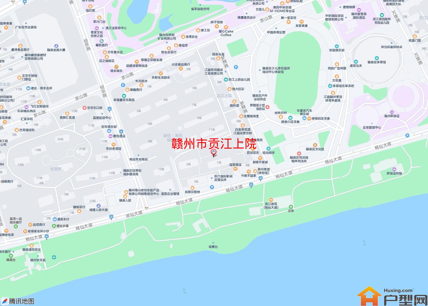 贡江上院小区 - 户型网