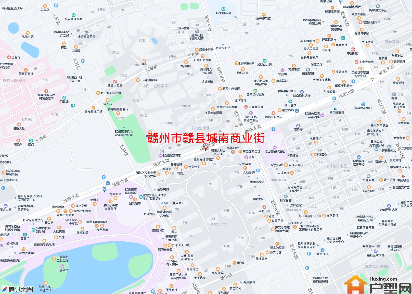 赣县城南商业街小区 - 户型网