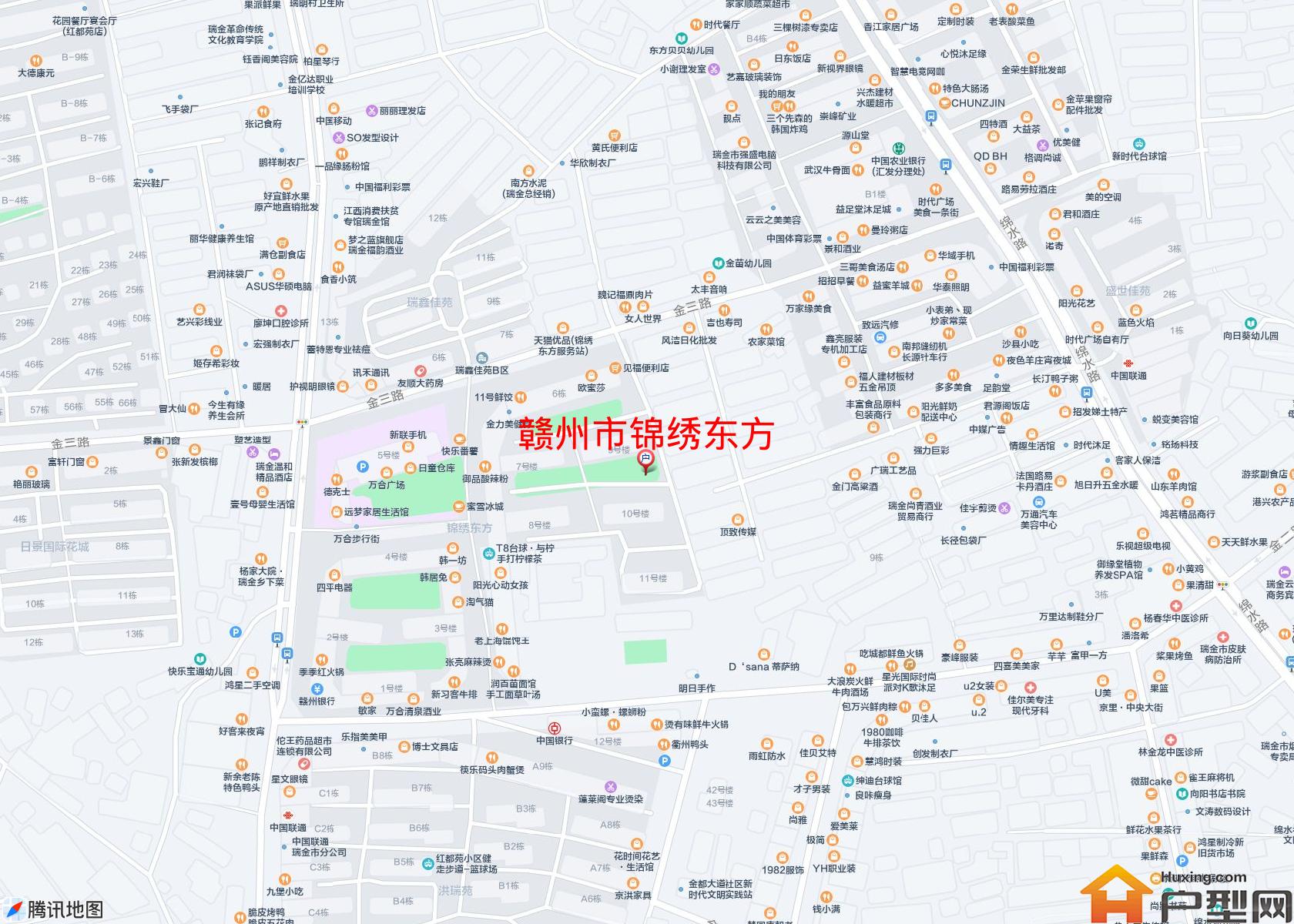 锦绣东方小区 - 户型网