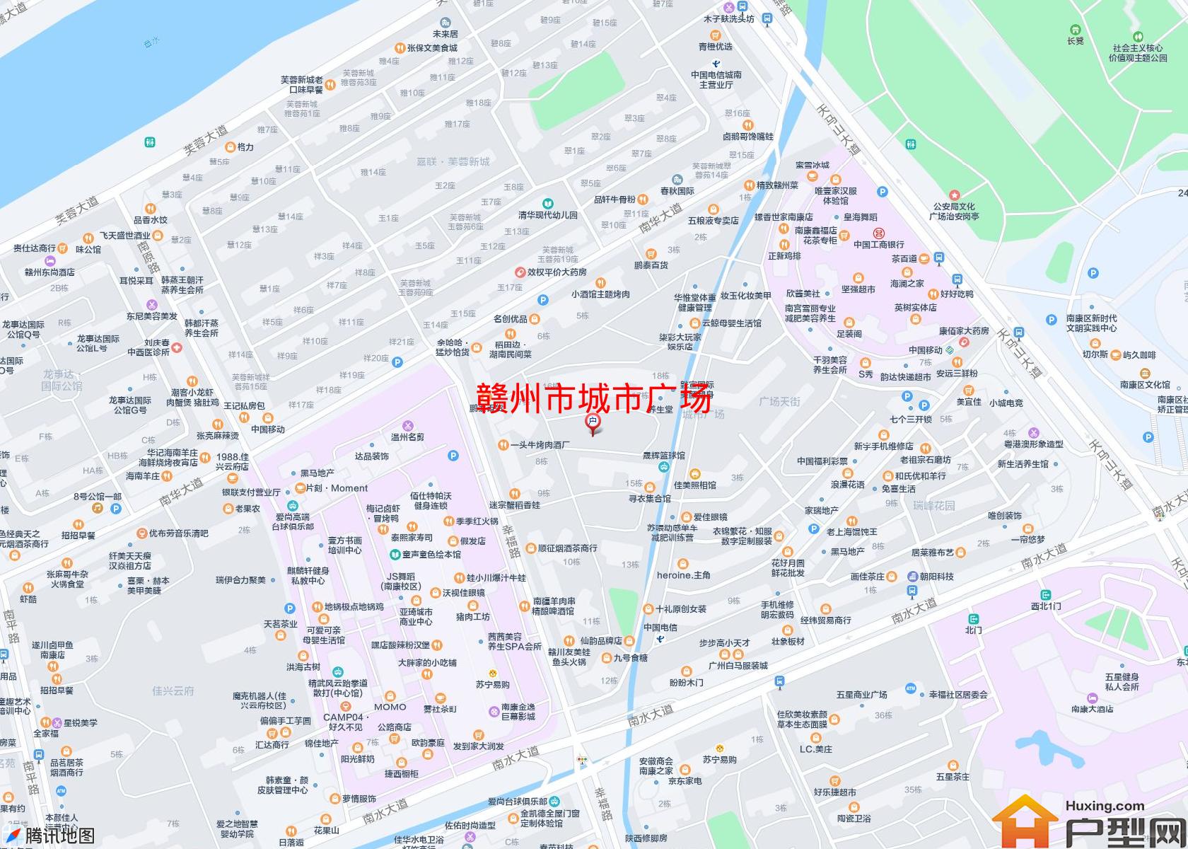 城市广场小区 - 户型网
