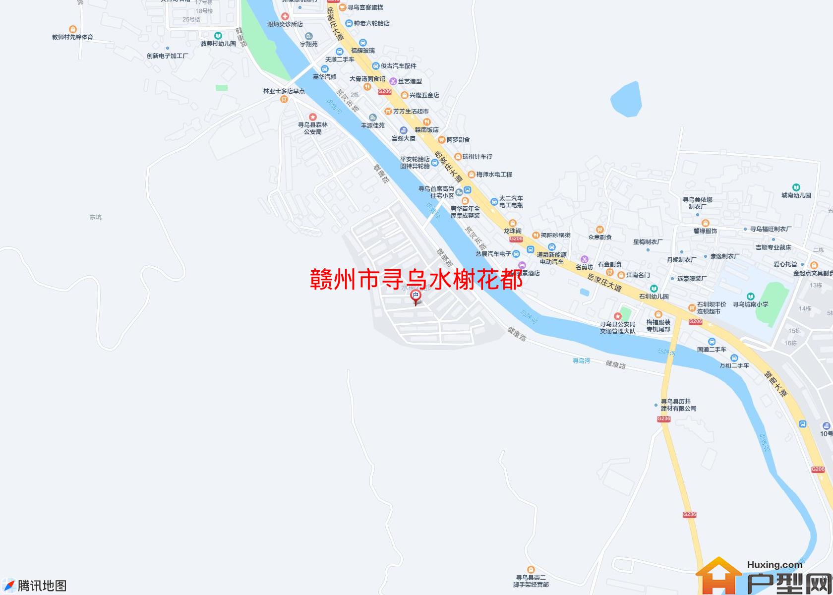 寻乌水榭花都小区 - 户型网
