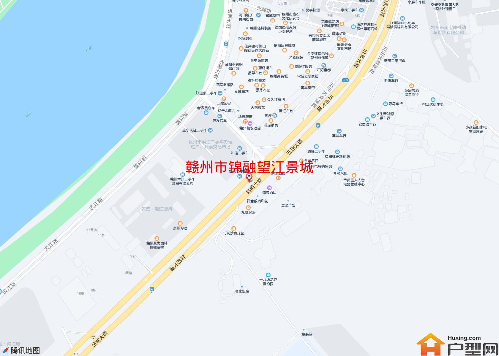 锦融望江景城小区 - 户型网
