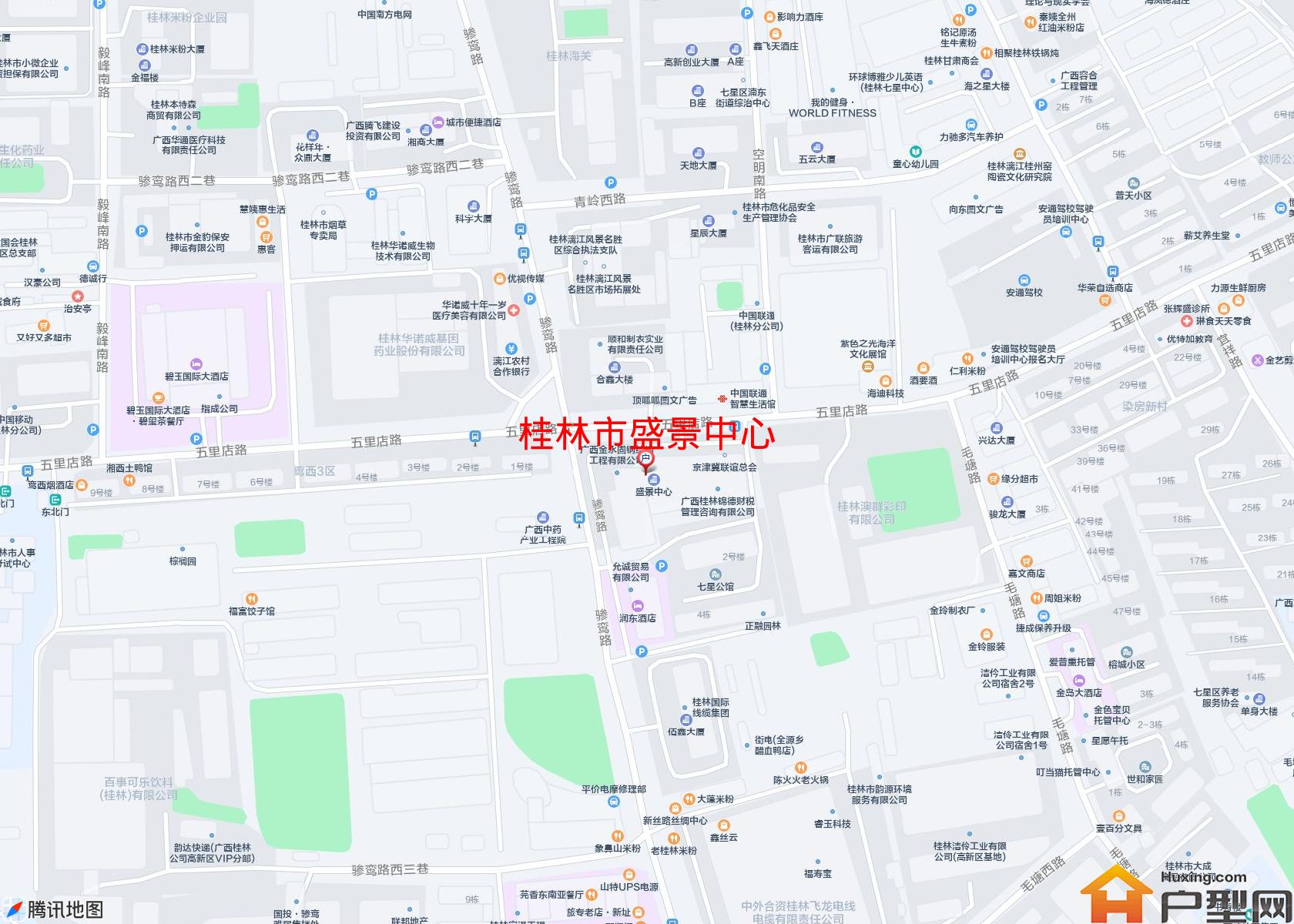 盛景中心小区 - 户型网
