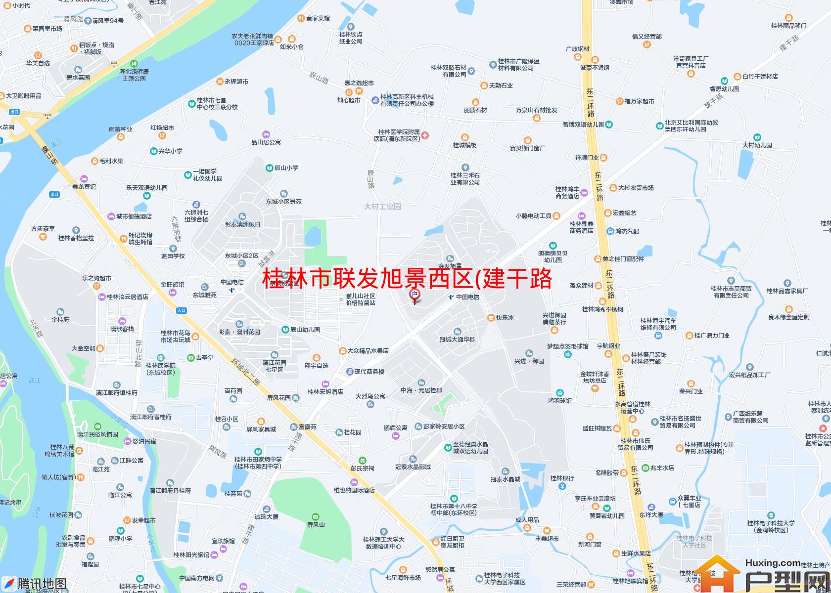 联发旭景西区(建干路87号)小区 - 户型网