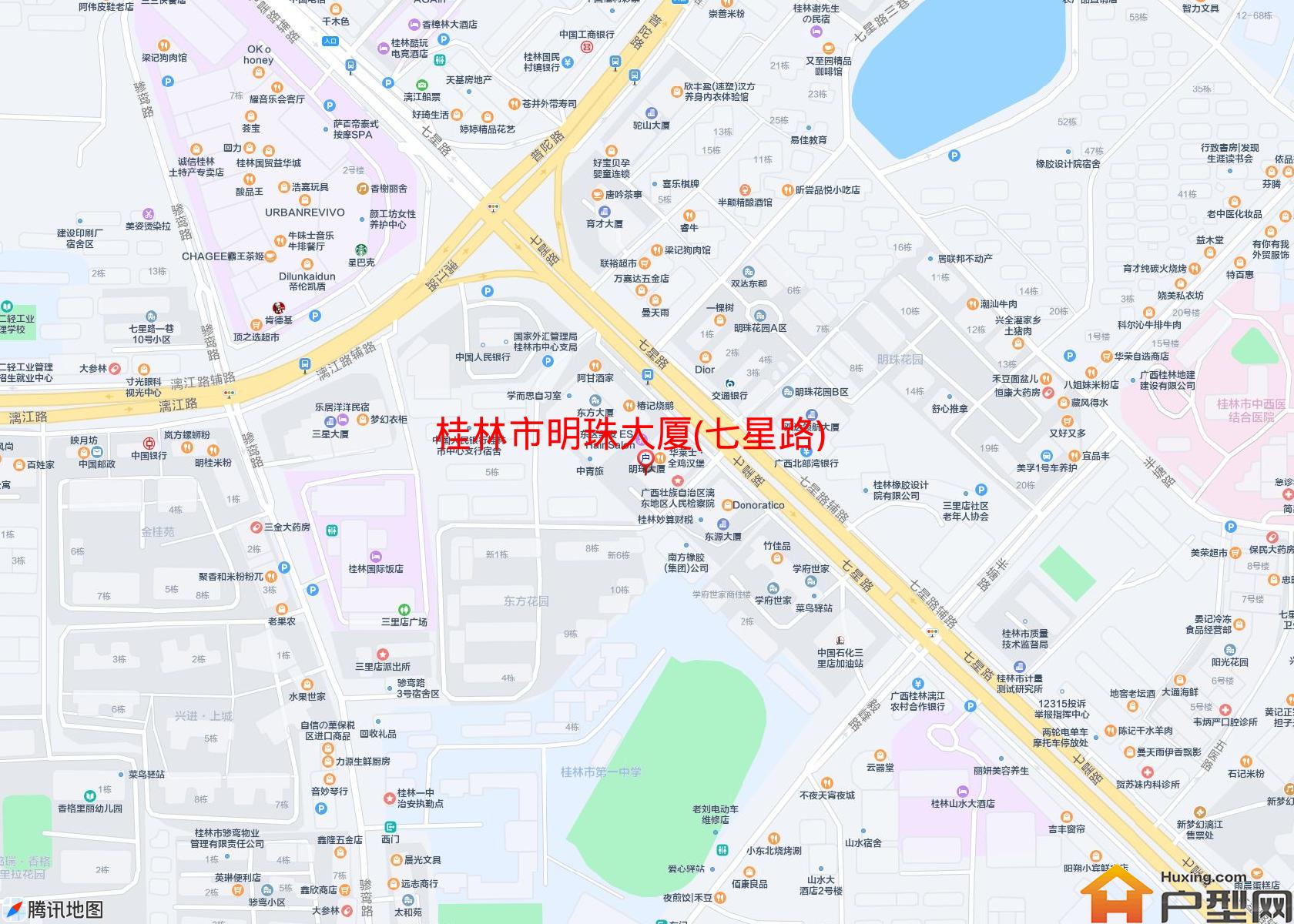 明珠大厦(七星路)小区 - 户型网