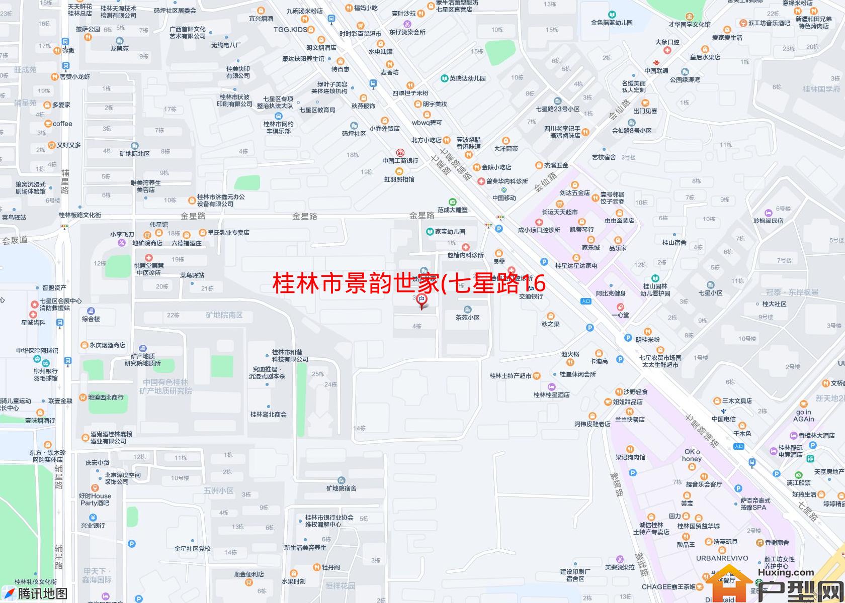 景韵世家(七星路16号)小区 - 户型网