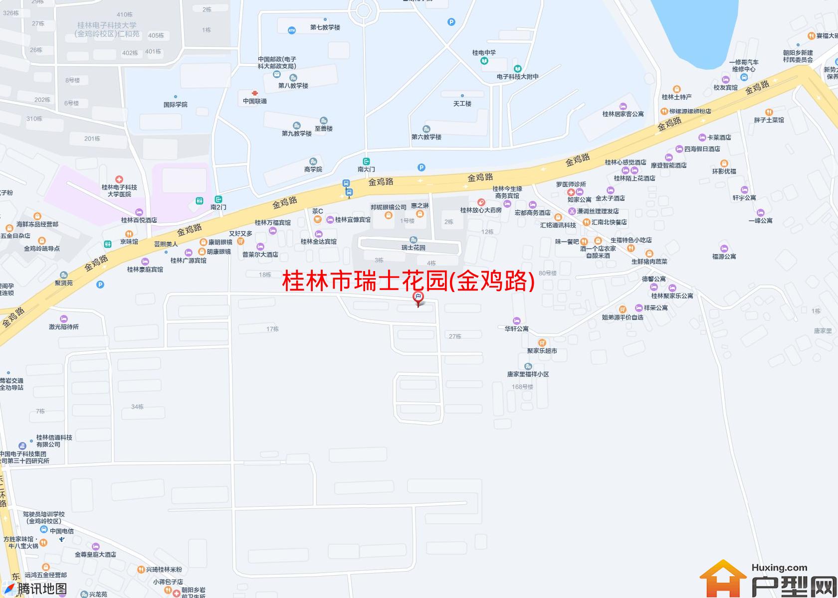 瑞士花园(金鸡路)小区 - 户型网
