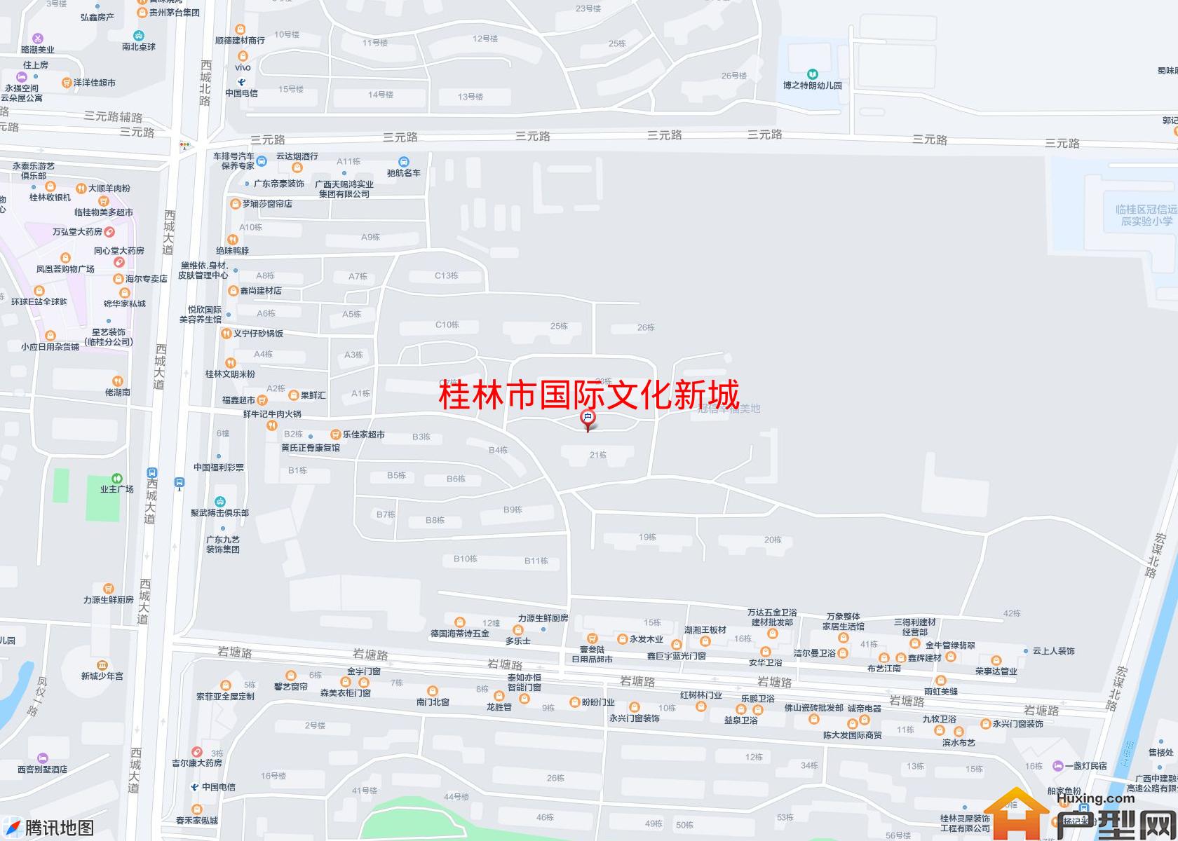 国际文化新城小区 - 户型网