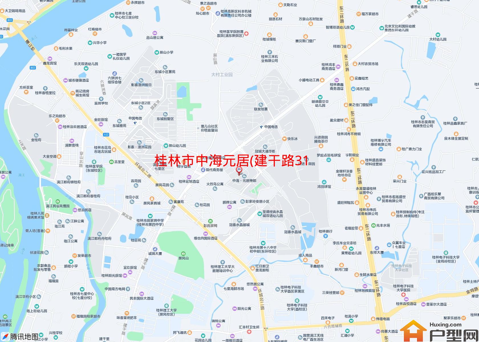 中海元居(建干路31号)小区 - 户型网