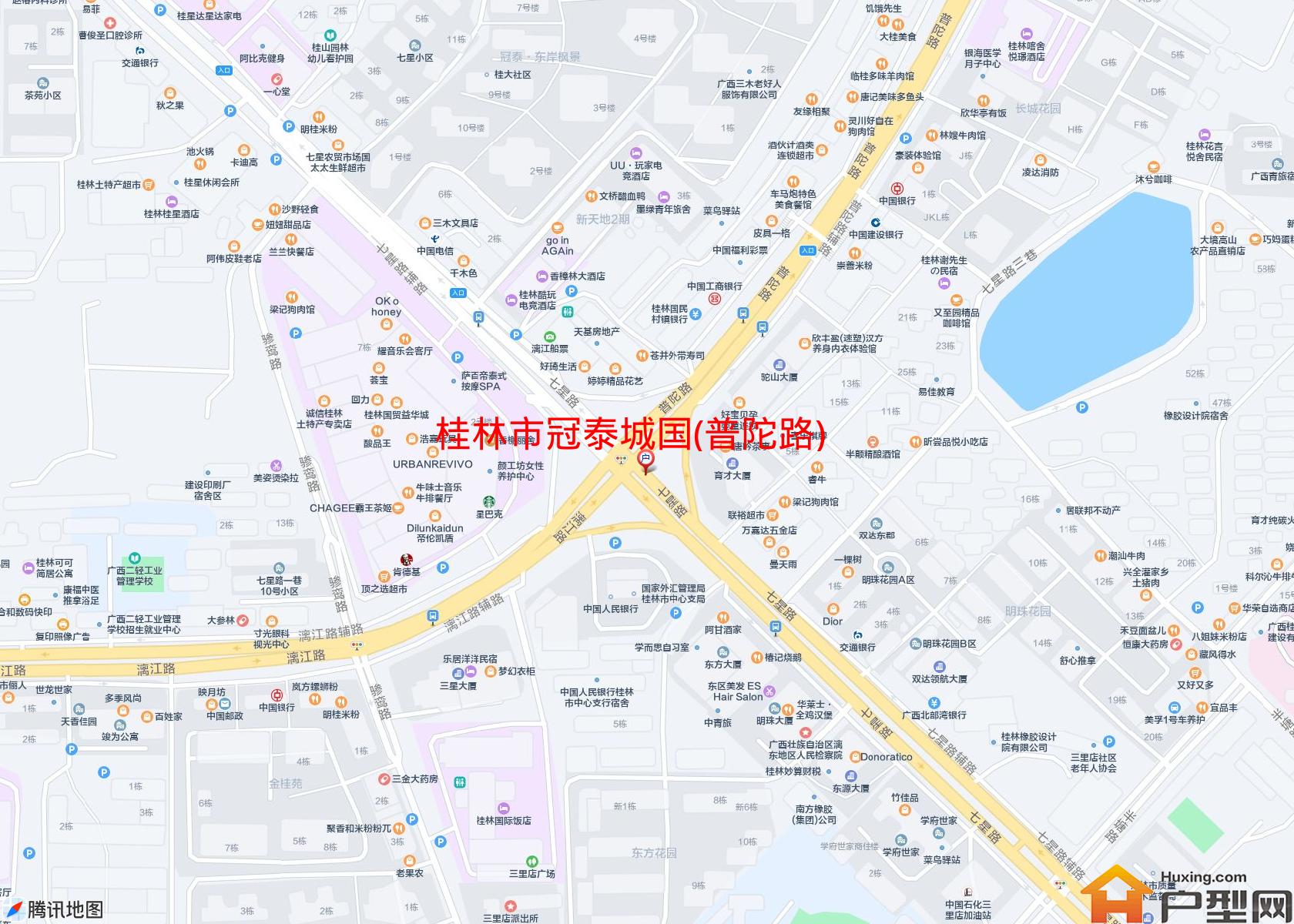 冠泰城国(普陀路)小区 - 户型网