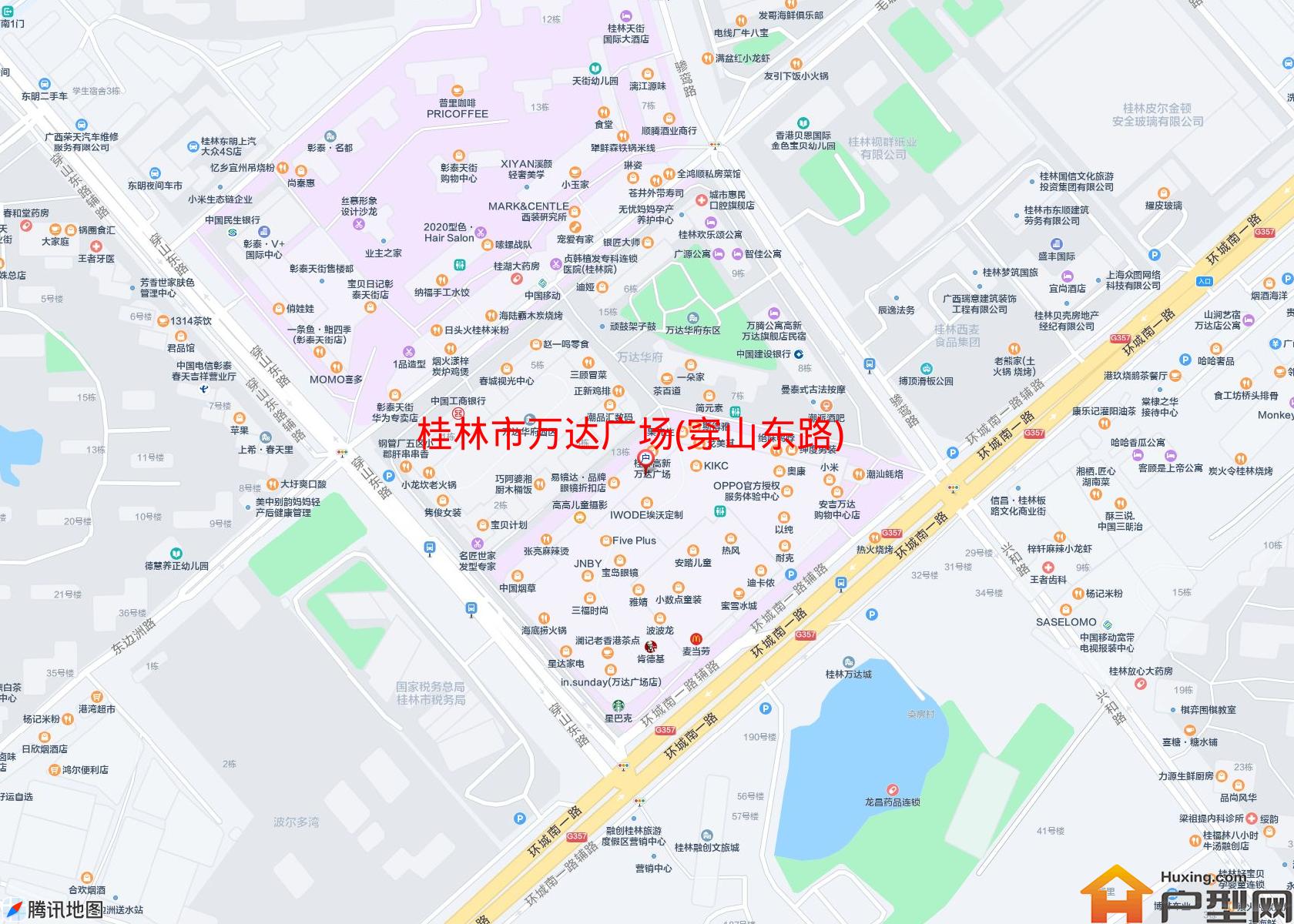 万达广场(穿山东路)小区 - 户型网